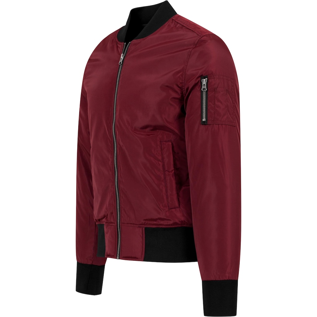 URBAN CLASSICS Allwetterjacke »Urban Classics Herren 2-Tone Bomber Jacket«, (1 St.), ohne Kapuze