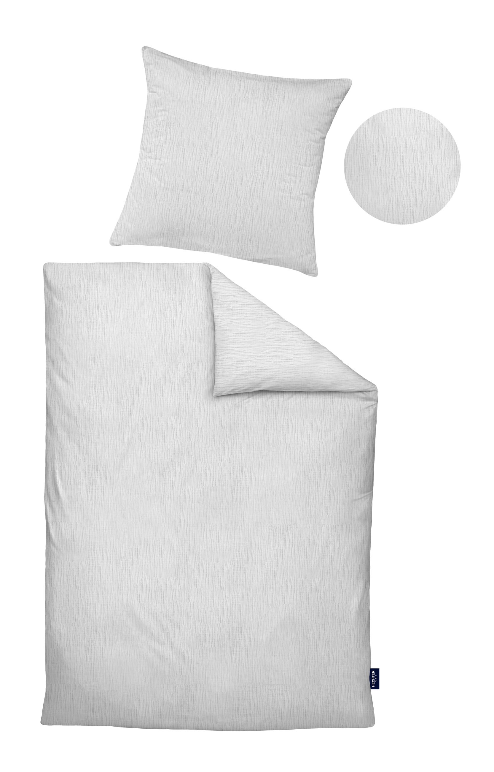 HECHTER PARIS Bettwäsche "0481309" 2 tlg. gekreppte Optik + Struktur, weich günstig online kaufen