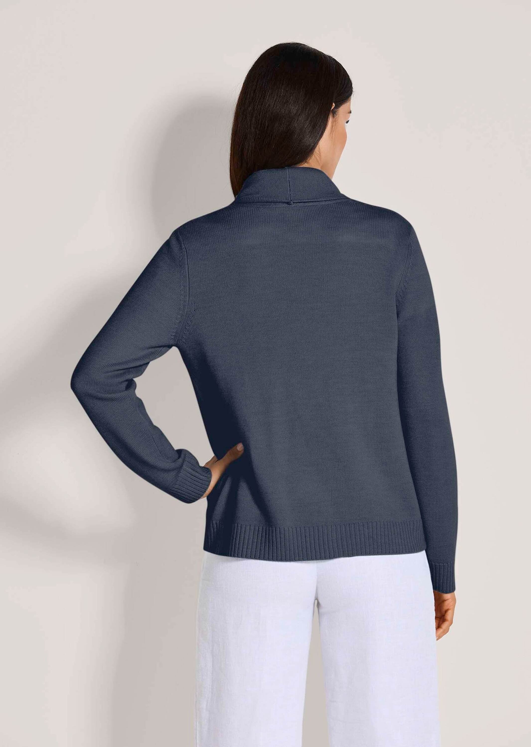 MADELEINE Strickjacke »Strickjacke Langarm Cardigan mit Schalkragen, Kaschmir«