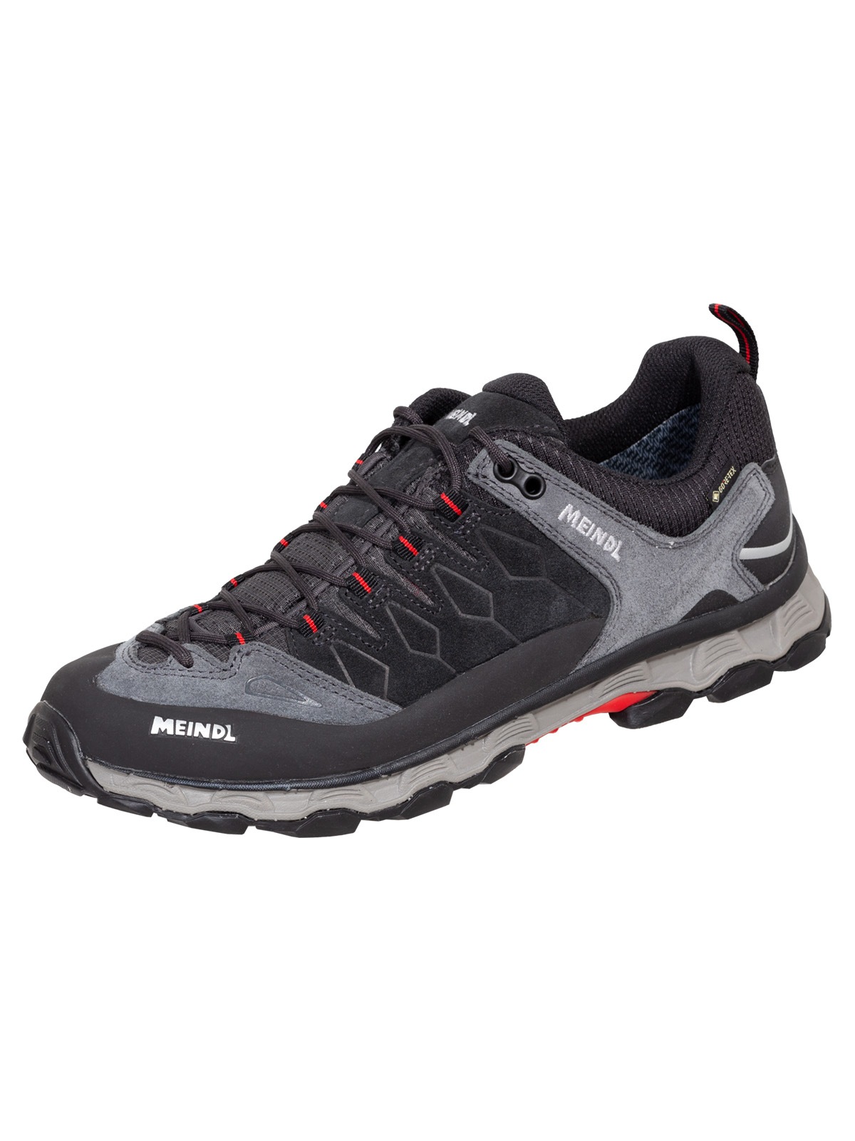Meindl Wanderschuh "Meindl Kite Trail GORE-TEX anthrazit/rot" Comfort fit, günstig online kaufen