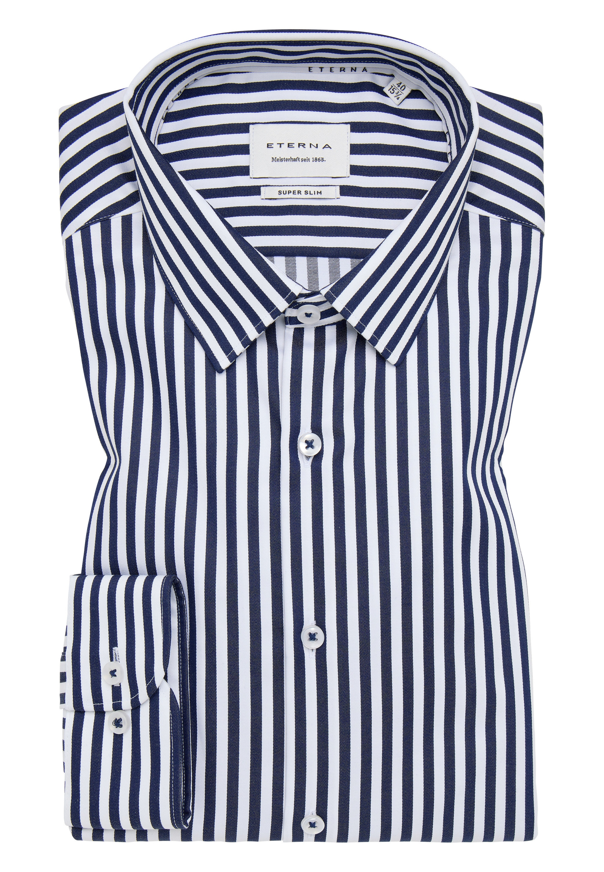 Eterna Langarmhemd »SUPER SLIM« NON IRON (bügelfrei)