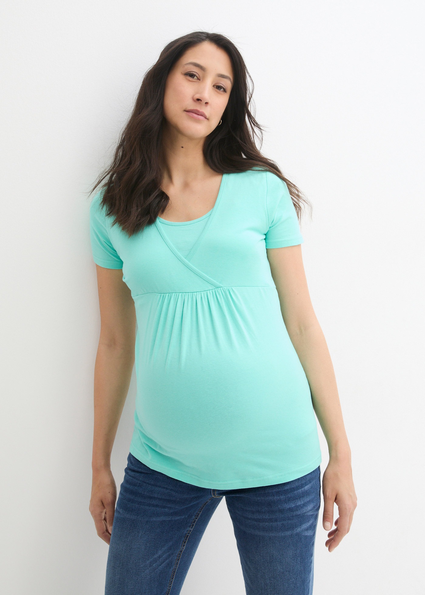 bonprix Stillshirt "2-in-1 Umstands- und Stillshirts (2er Pack?)", 2 Stk. 2 günstig online kaufen