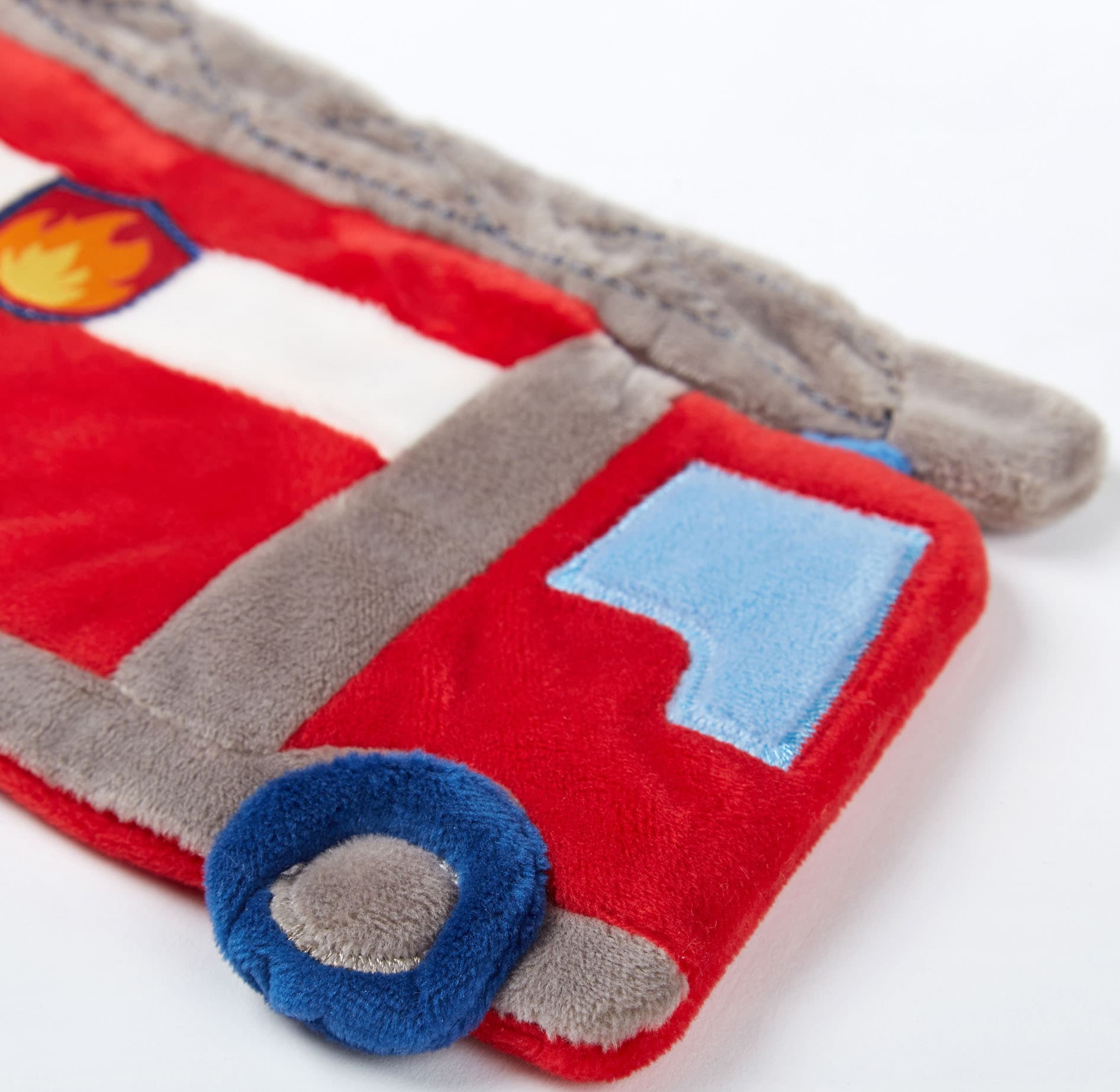 Sigikid Schmusetuch »PlayQ, START Knistertuch Feuerwehr«, mit Rasselring