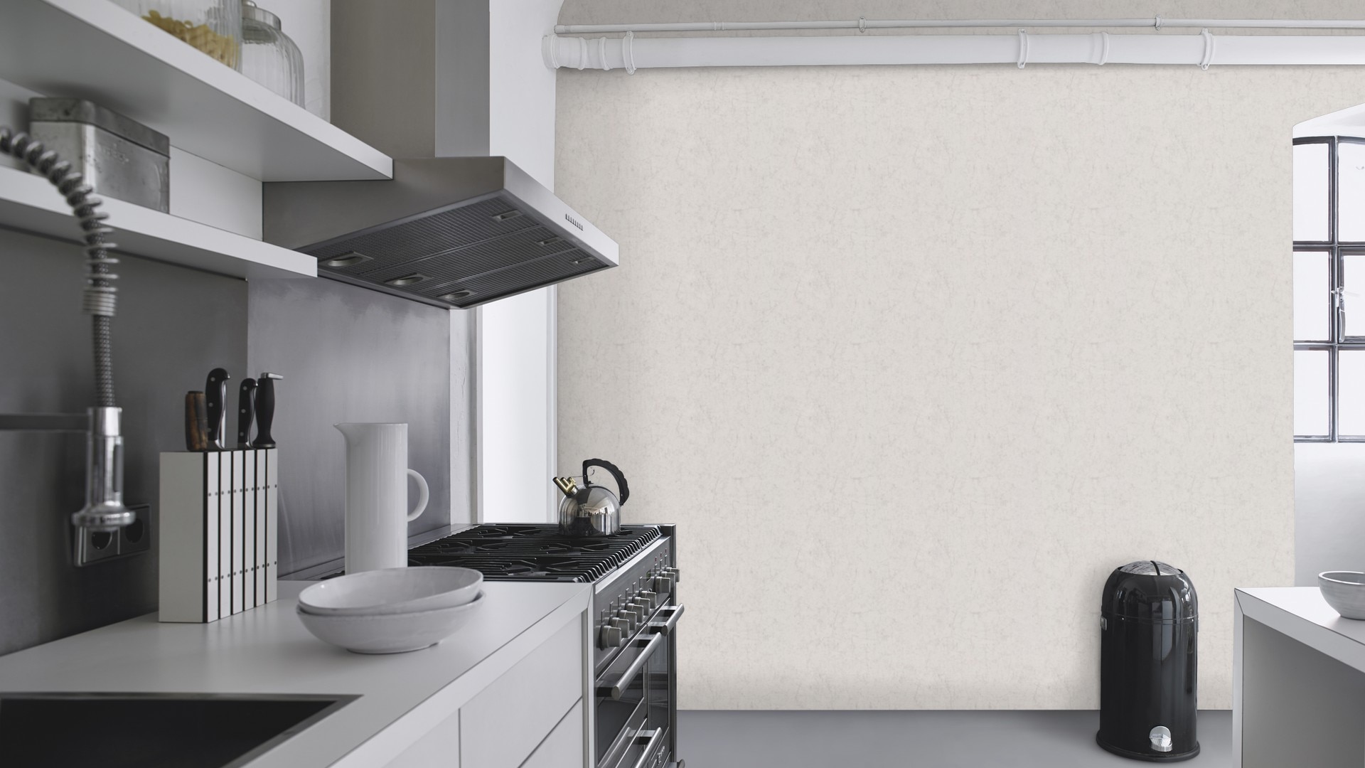 Rasch Papiertapete »mit Betonoptik«, einfarbig, Betonoptik