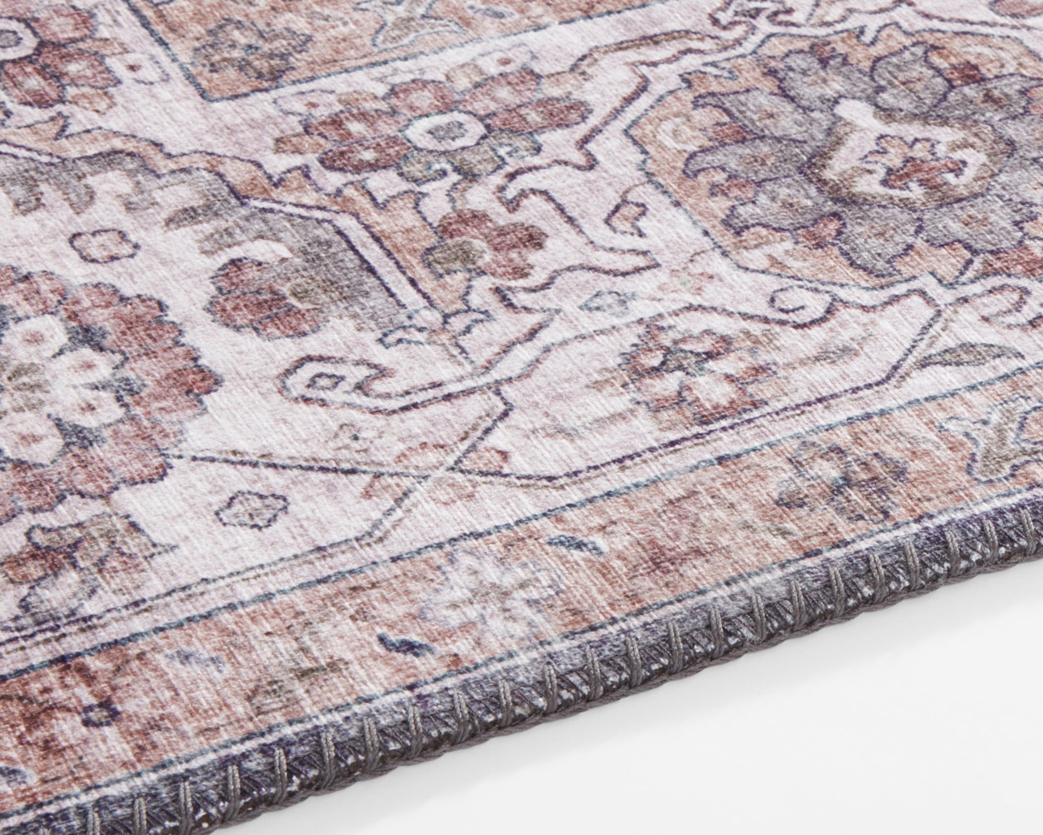 NORTHRUGS Teppich »Sylla«, rechteckig, 5 mm Höhe, Orientalisch, Läufer, Vintage, Wohnzimmer, Schlafzimmer, Esszimmer