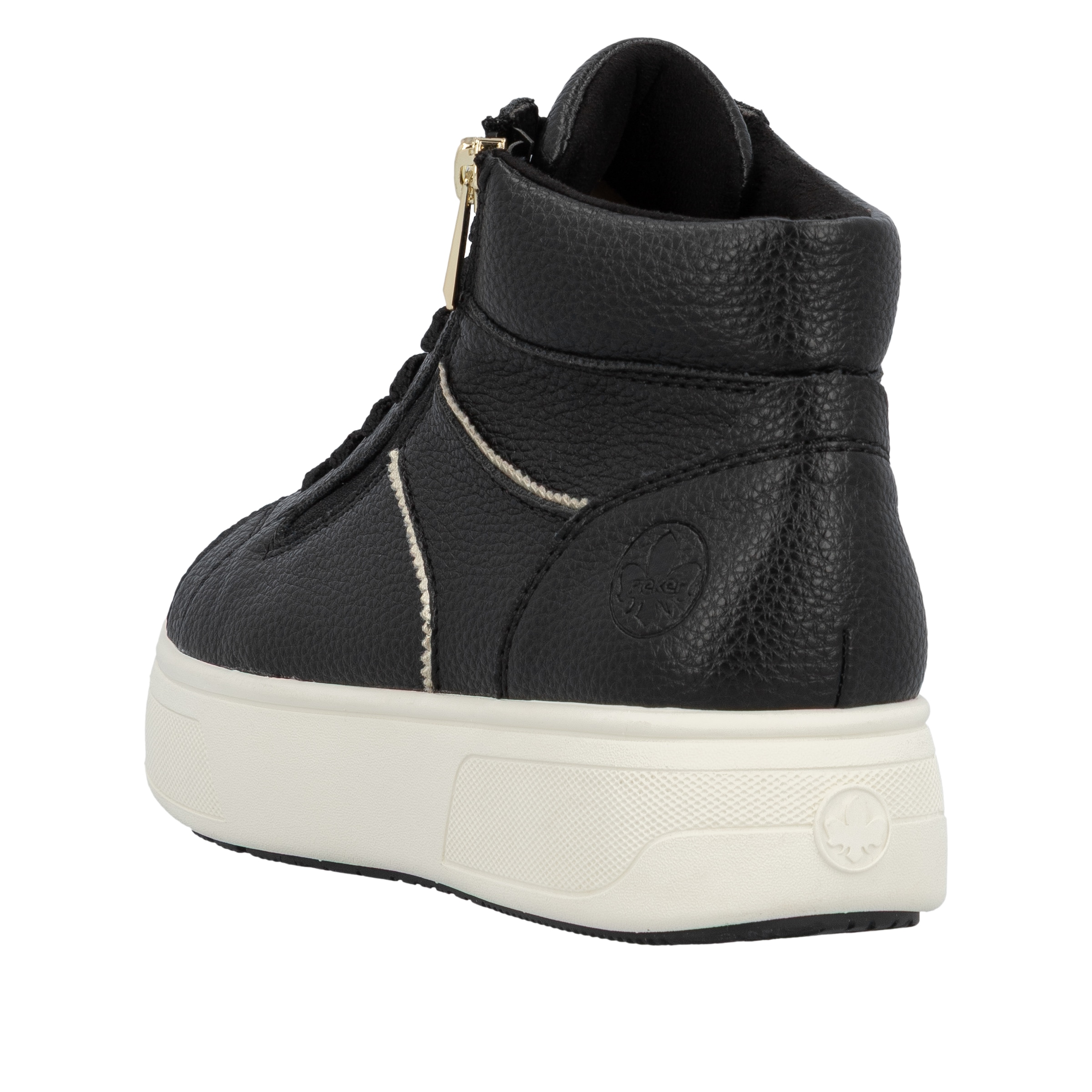 Rieker Plateausneaker, Stiefelette, Boots, High Top Sneaker mit seitlichem Reißverschluss