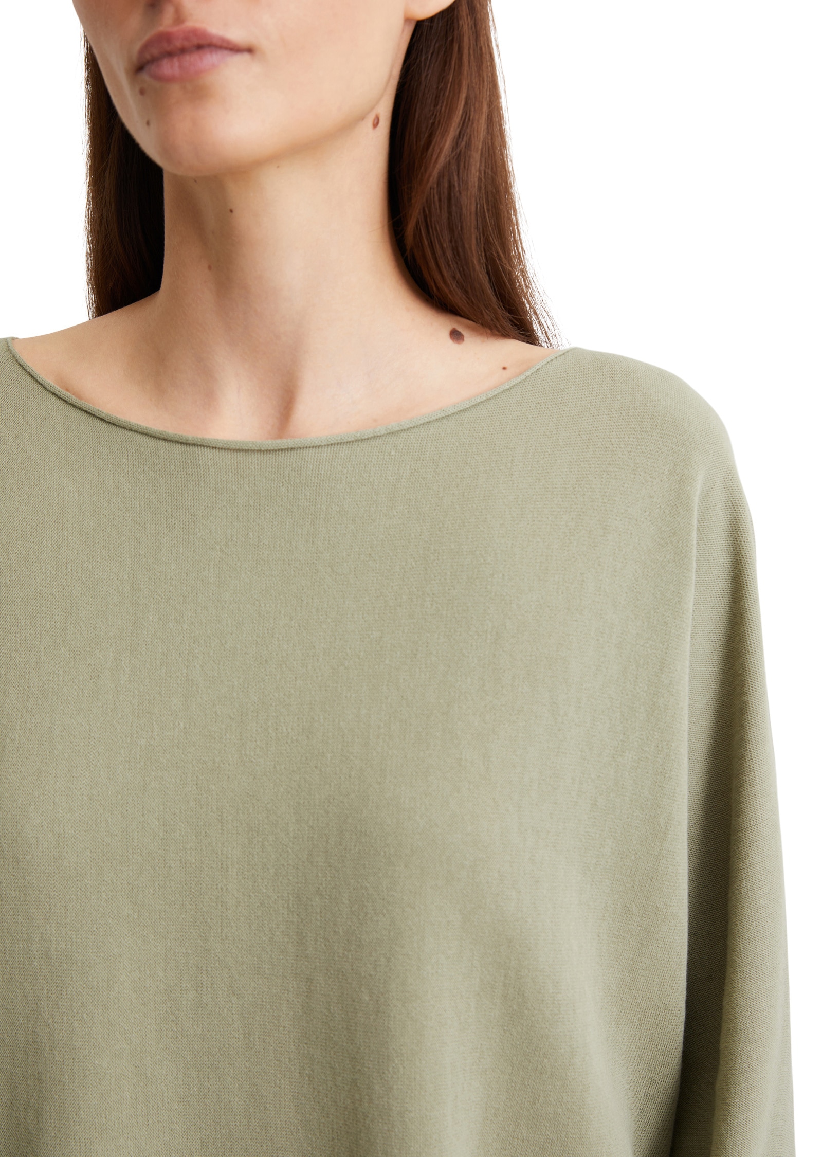 Marc O'Polo Strickpullover »aus reinem Baumwollgarn«