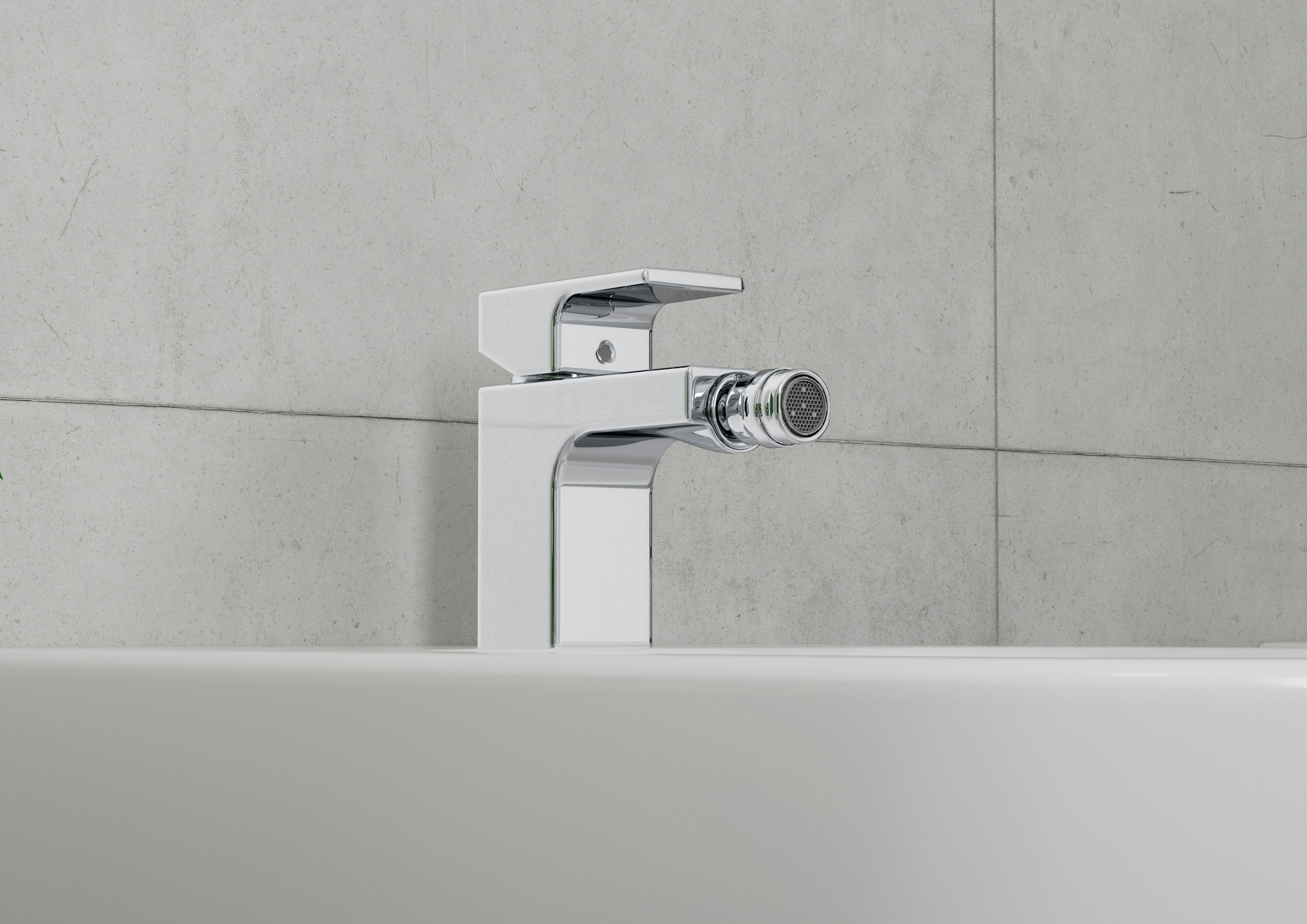 hansgrohe Bidetarmatur »Vernis Shape«, mit Zugstangen-Ablaufgarnitur, chrom