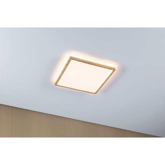 Paulmann LED Panel »Atria Shine 16W 3000K 293x293 Eiche Kunststoff IP44«, 1  flammig-flammig, Hintergrundbeleuchtung bestellen | BAUR