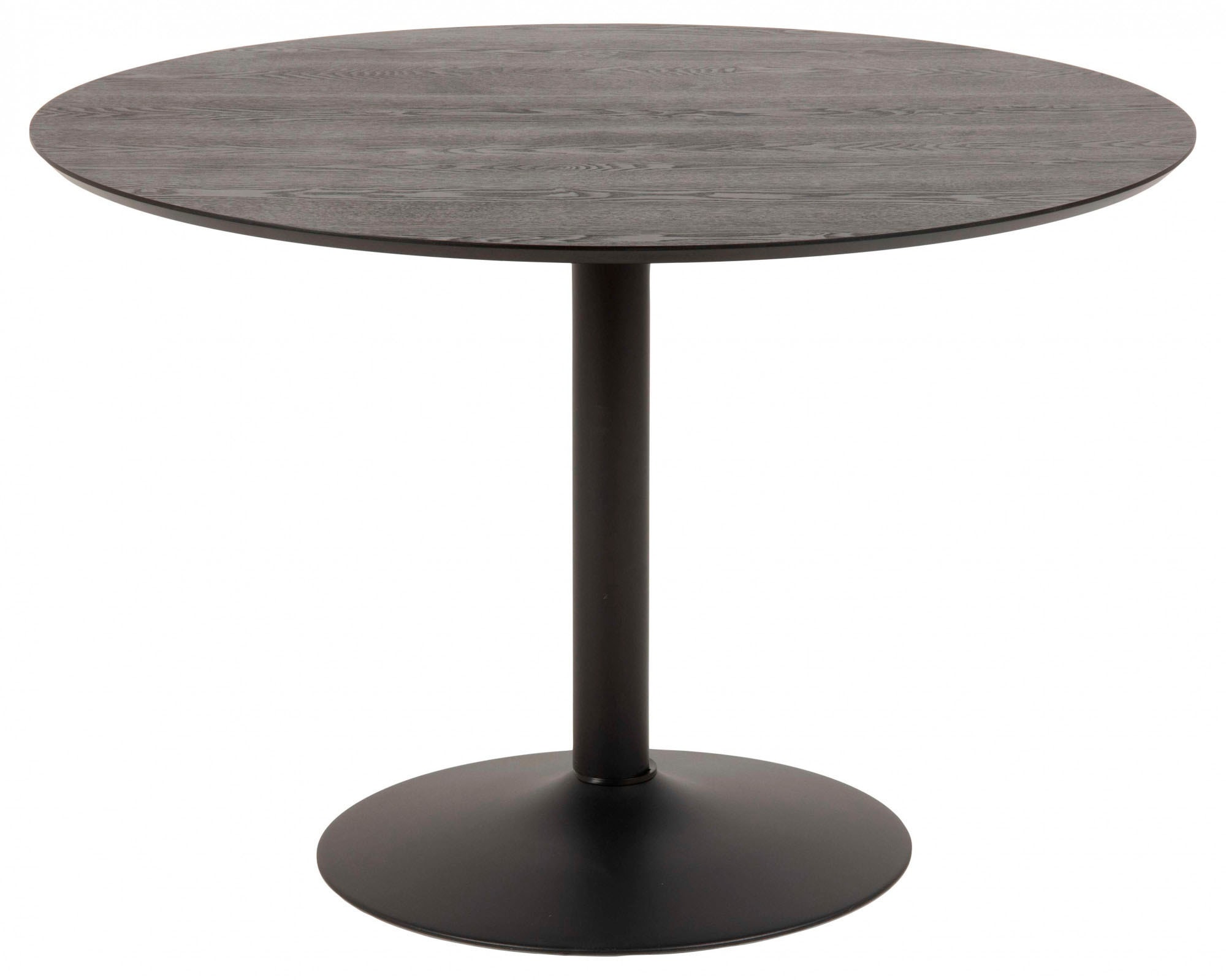 INOSIGN Glastisch »Silvi«, rund, Ø 110 cm, schwarzes Metallgestell | BAUR | Tische