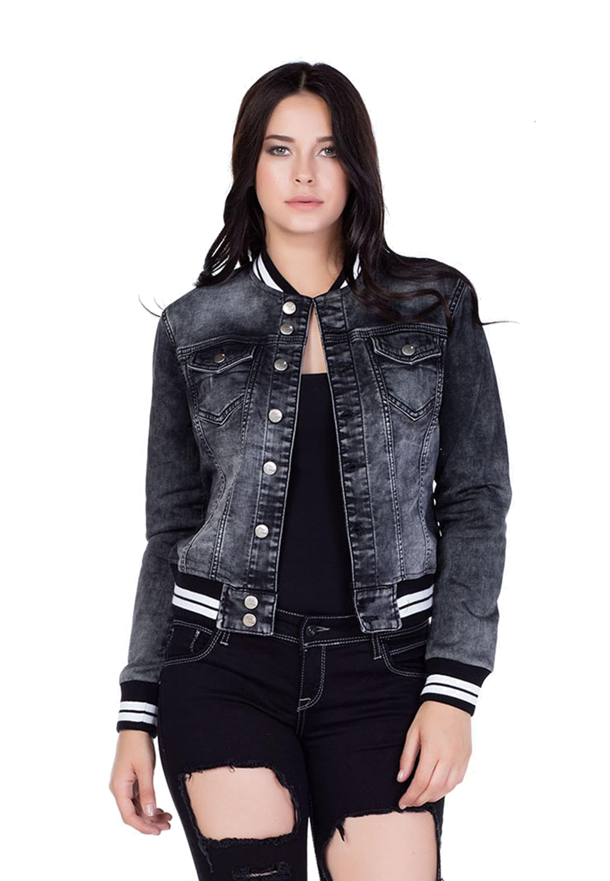 Cipo & Baxx Jeansjacke, in stylischem Design