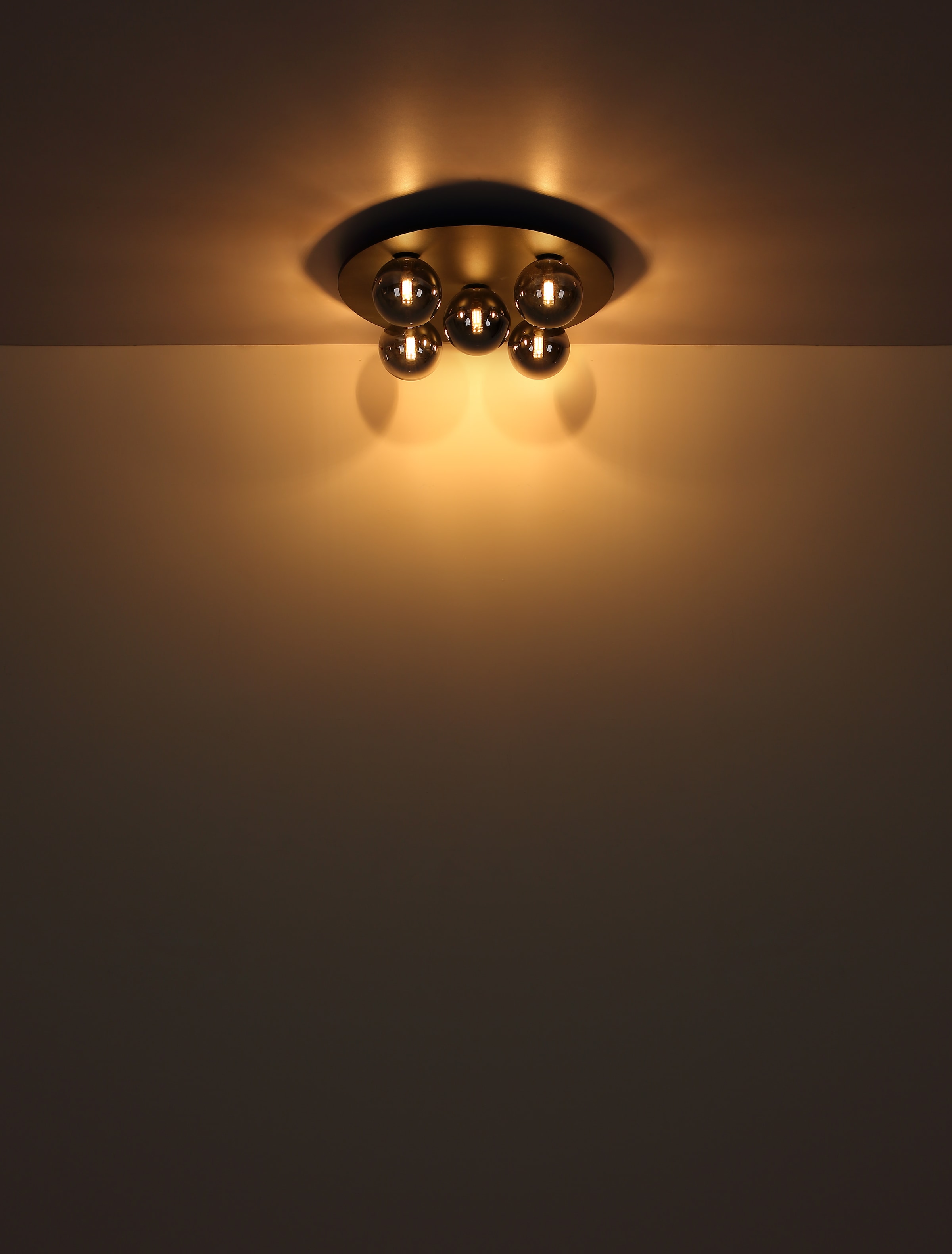 GLOBO LIGHTING Deckenleuchte »RIHA«, Leuchtmittel G9 | Leuchtmittel wechselbar, Deckenlampe/rund/Wohnzimmer/Schlafzimmer/modern