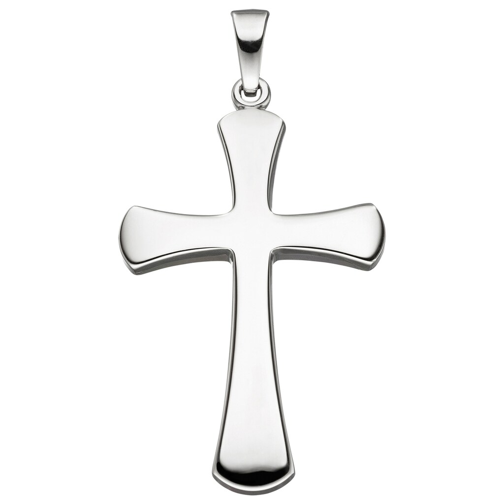 JOBO Kreuzanhänger »Anhänger Kreuz« 925 Silber GE7268 JOBO Kreuzanhänger »Anhänger Kreuz« 925 Silber GE7268