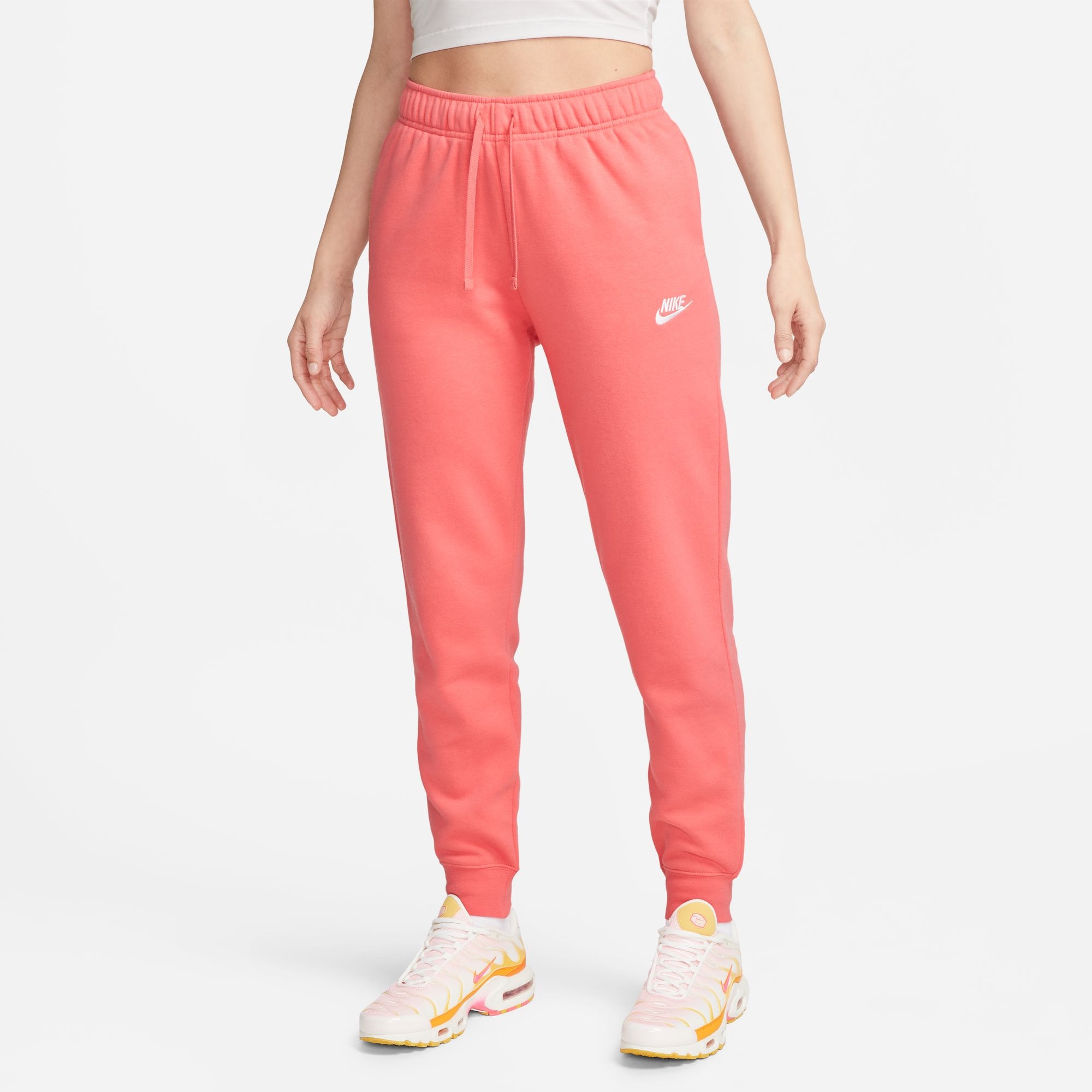 Nike Sportswear Jogginghose "CLUB FLEECE WOMENS MID-RISE JOGGERS"