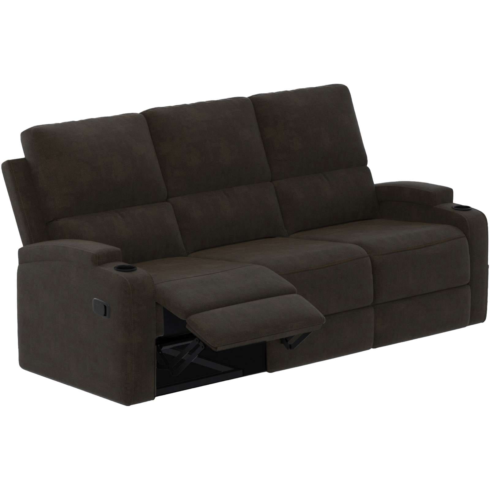 Home affaire 3-Sitzer »Napori«, Kinosofa mit 2 x Relaxfunktion und Getränkehalter