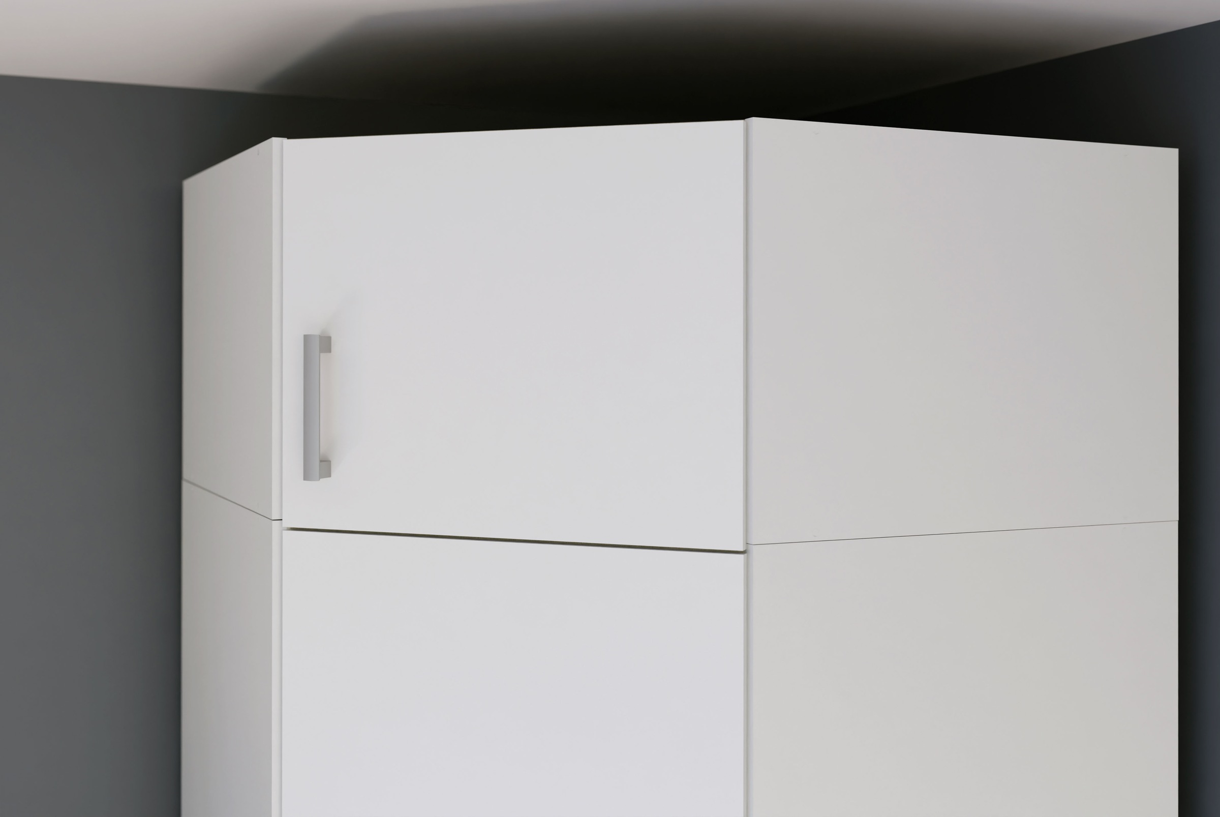 FORTE Schrankaufsatz Eckschrankaufsatz, Stauraum, optimale Raumnutzung günstig online kaufen