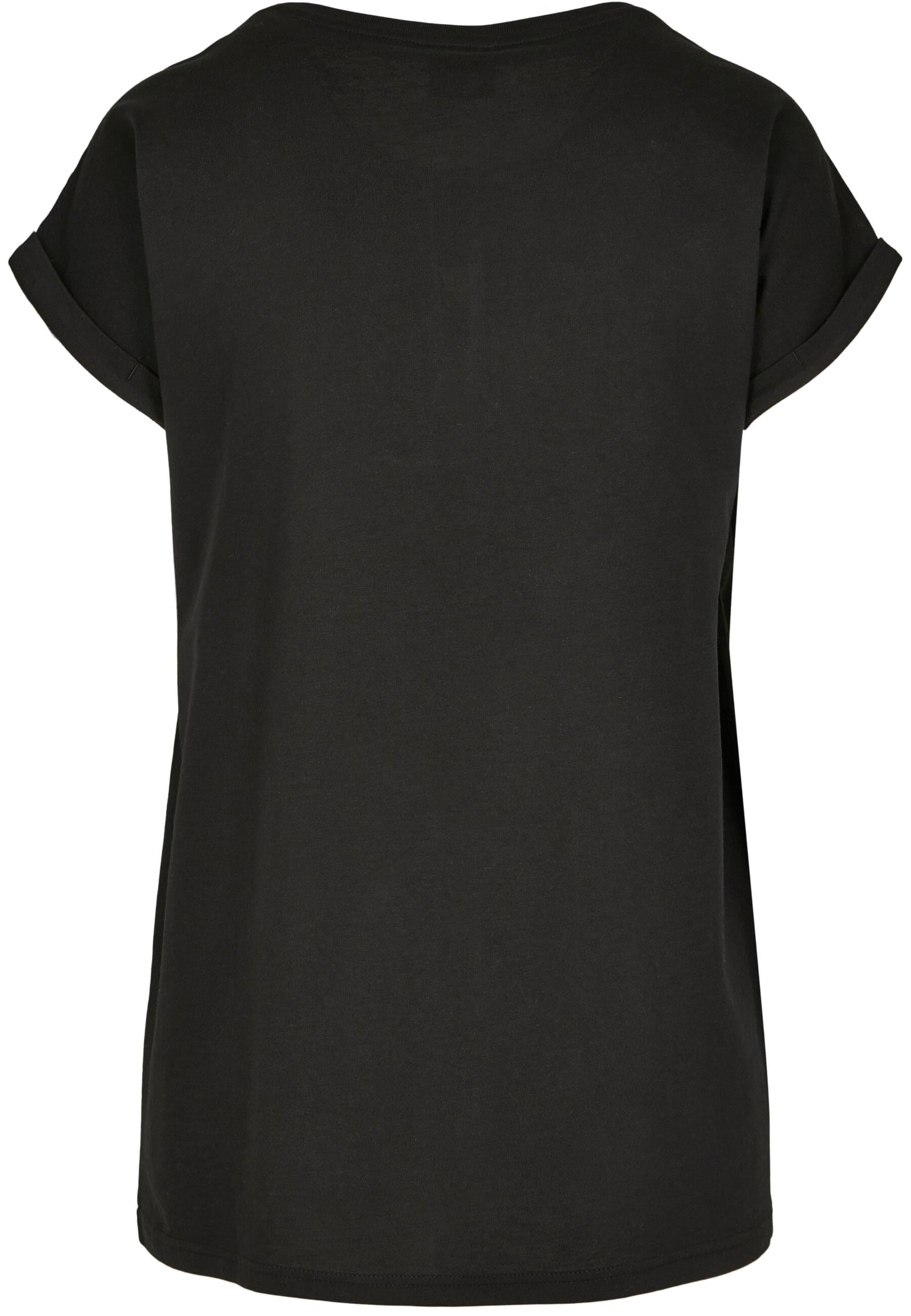 URBAN CLASSICS Kurzarmshirt »Urban Classics Damen Ladies Organic Extended Shoulder Tee«, (1 tlg.)