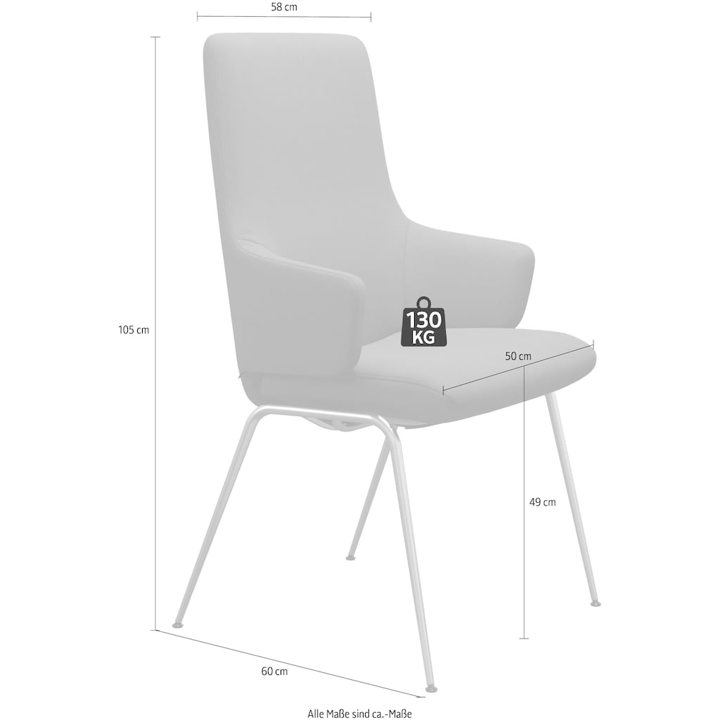 Stressless® Polsterstuhl »Laurel«, ROHLEDER Stoff Q2 FARON