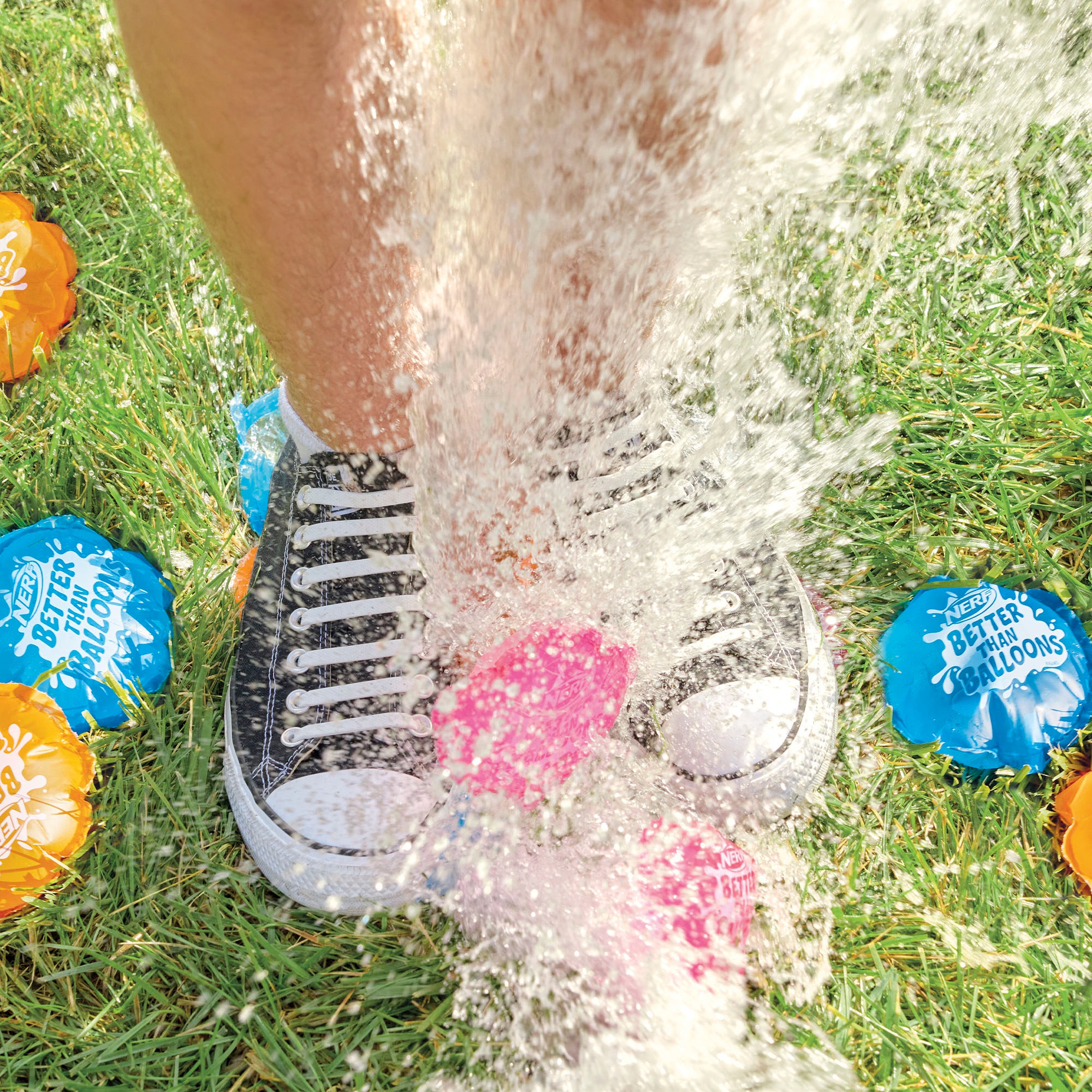 Hasbro Badespielzeug »Nerf, Better Than Balloons Wasserkapseln (108 Stück)«