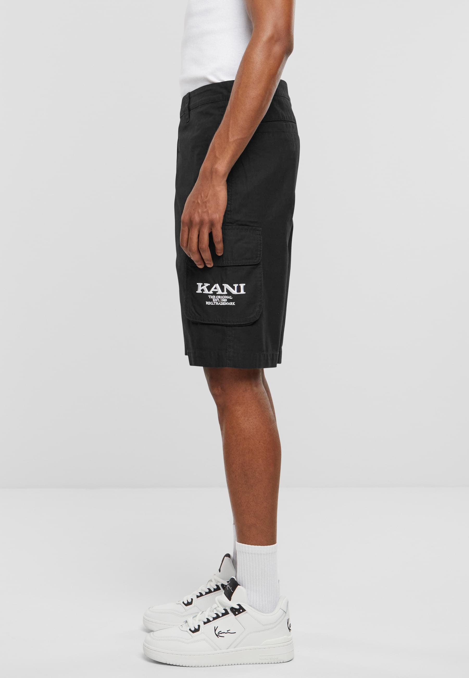 Karl Kani Cargoshorts »Karl Kani Herren Retro Washed Cargo Shorts«, (1 tlg.)
