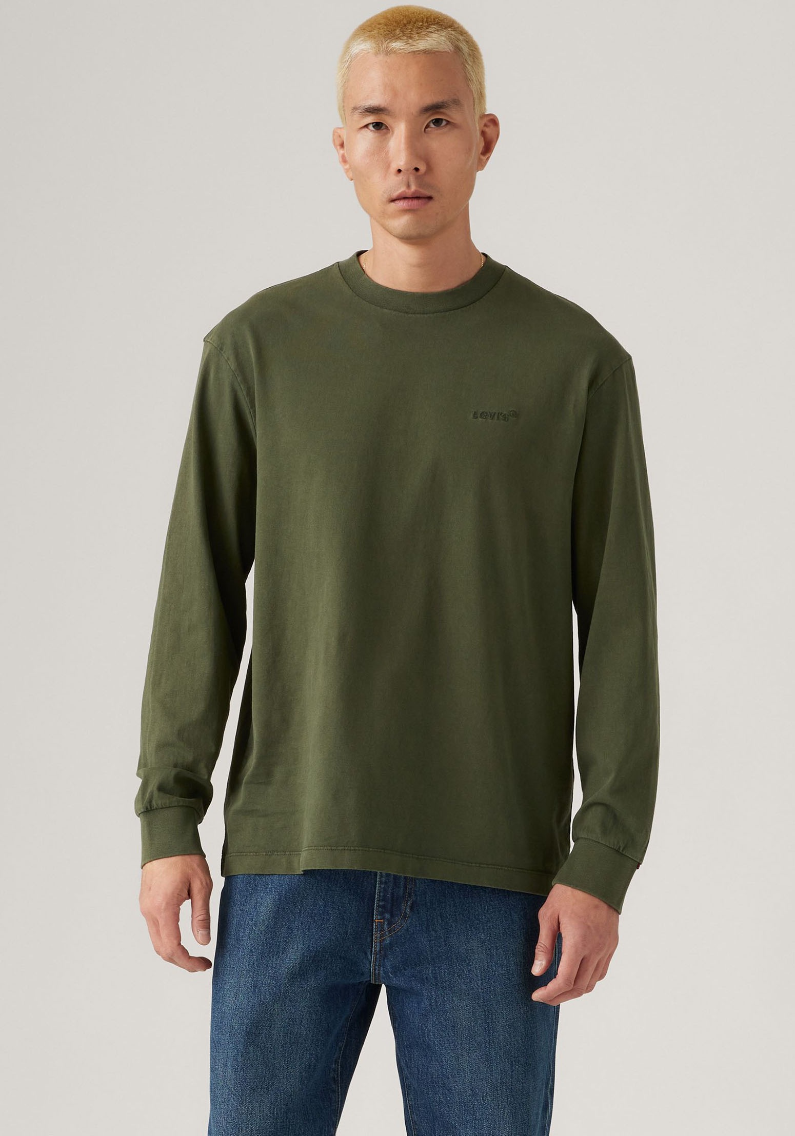 Levis Langarmshirt, GARMENT- Färbung günstig online kaufen