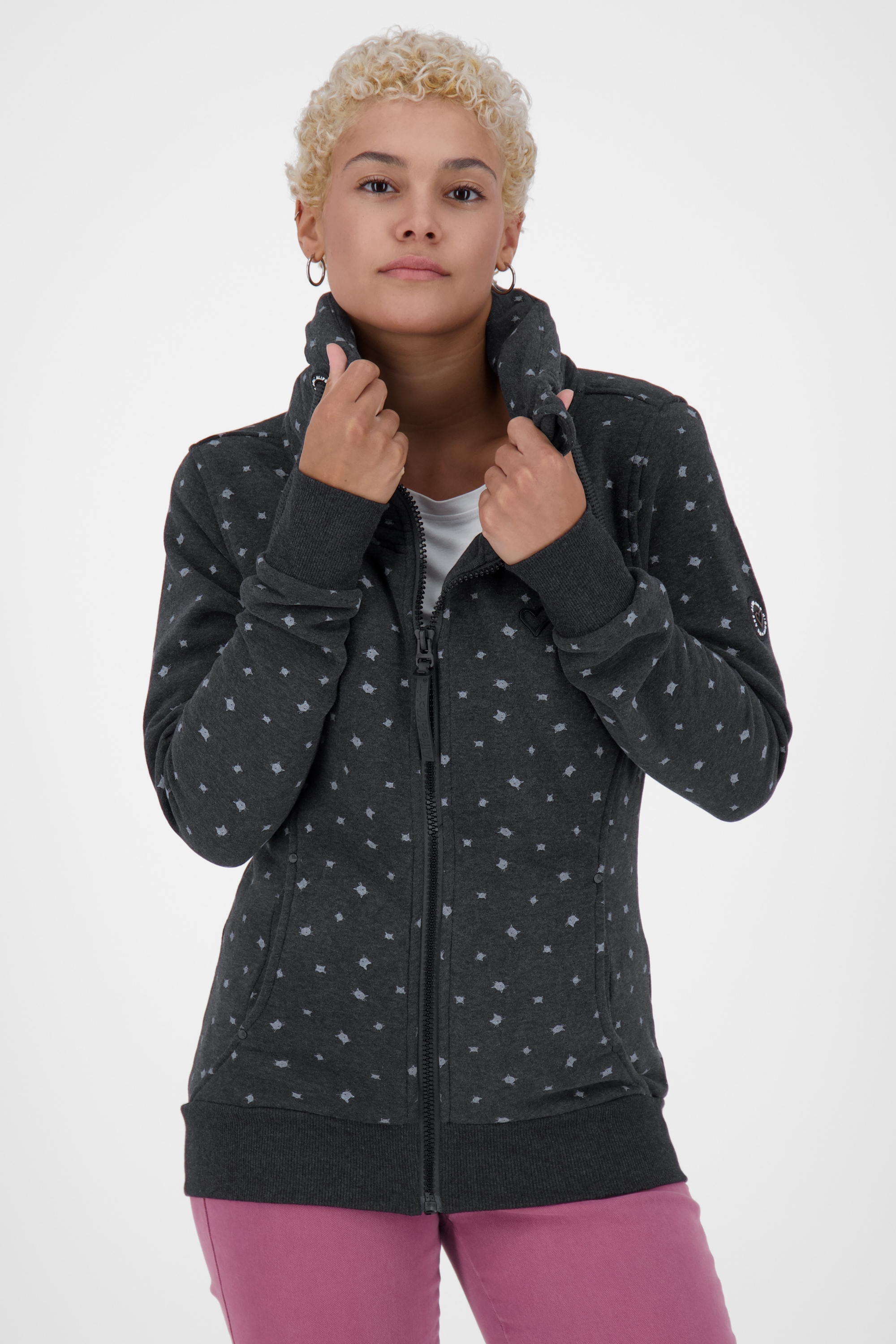 Alife & Kickin Sweatjacke "Damen VivianAK B" günstig online kaufen