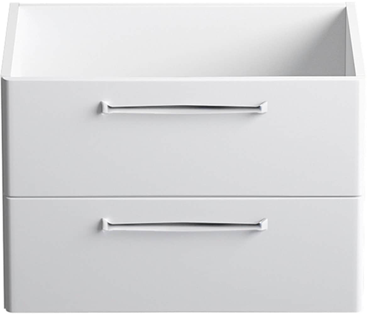 Saphir Badmöbel-Set »Trentino 2-teilig Keramik-Waschtisch mit LED-Spiegelschrank«, (3 St.), Badmöbel-Set 79cm breit, inkl. Türdämpfer, 3 Türen, 2 Auszügen