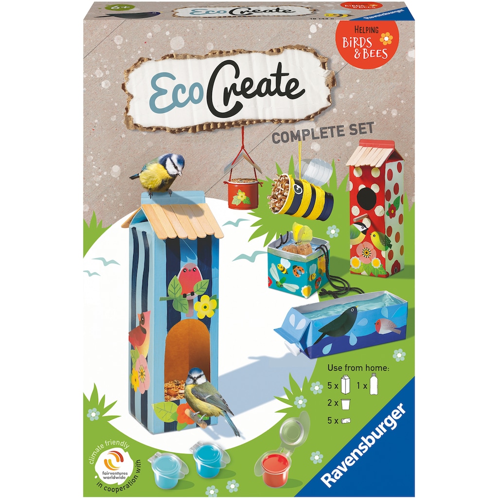 Ravensburger Kreativset »Eco Create, Helping Birds & Bees«