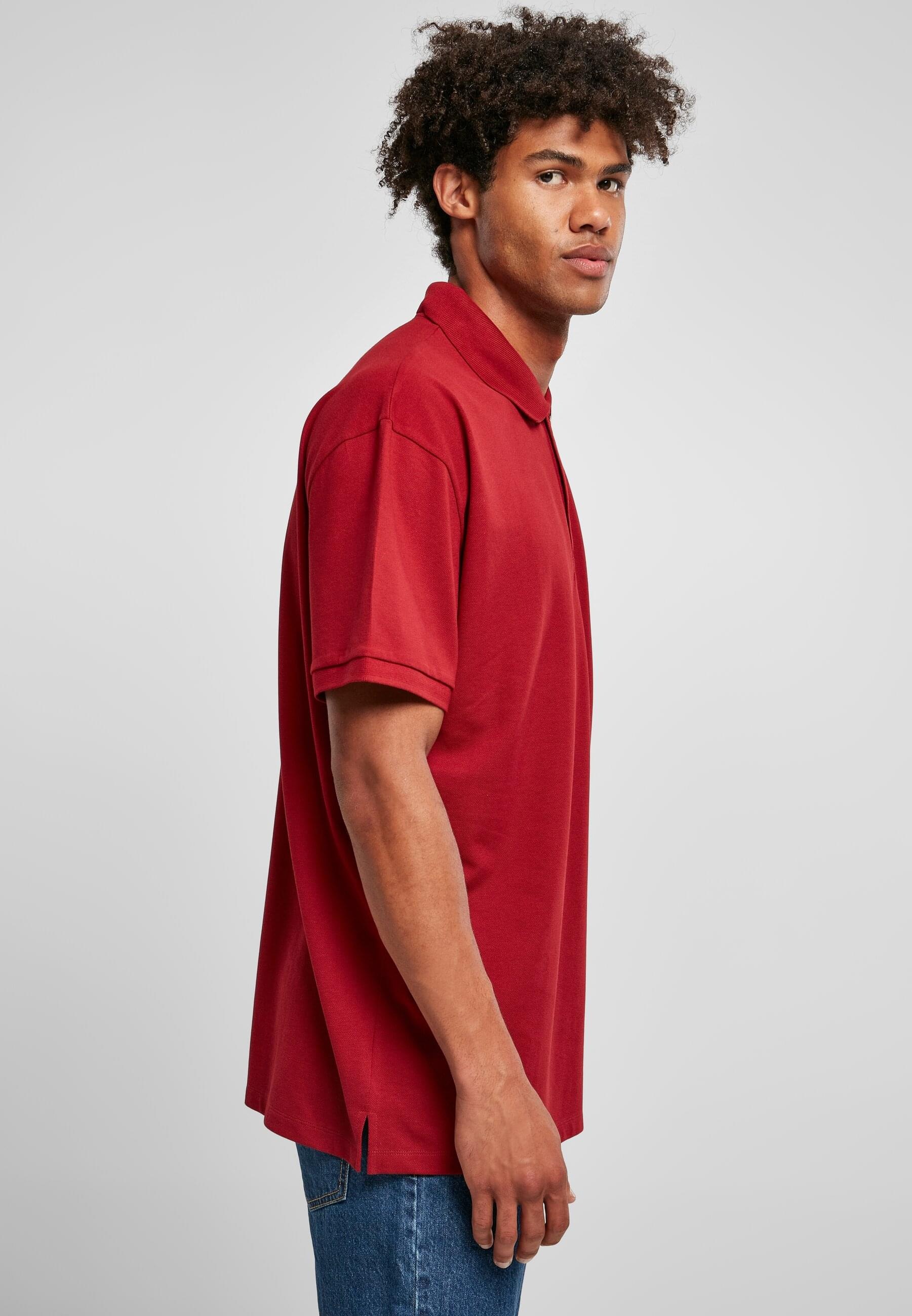 URBAN CLASSICS Poloshirt »Urban Classics Herren Oversized Polo«, (1 tlg.)