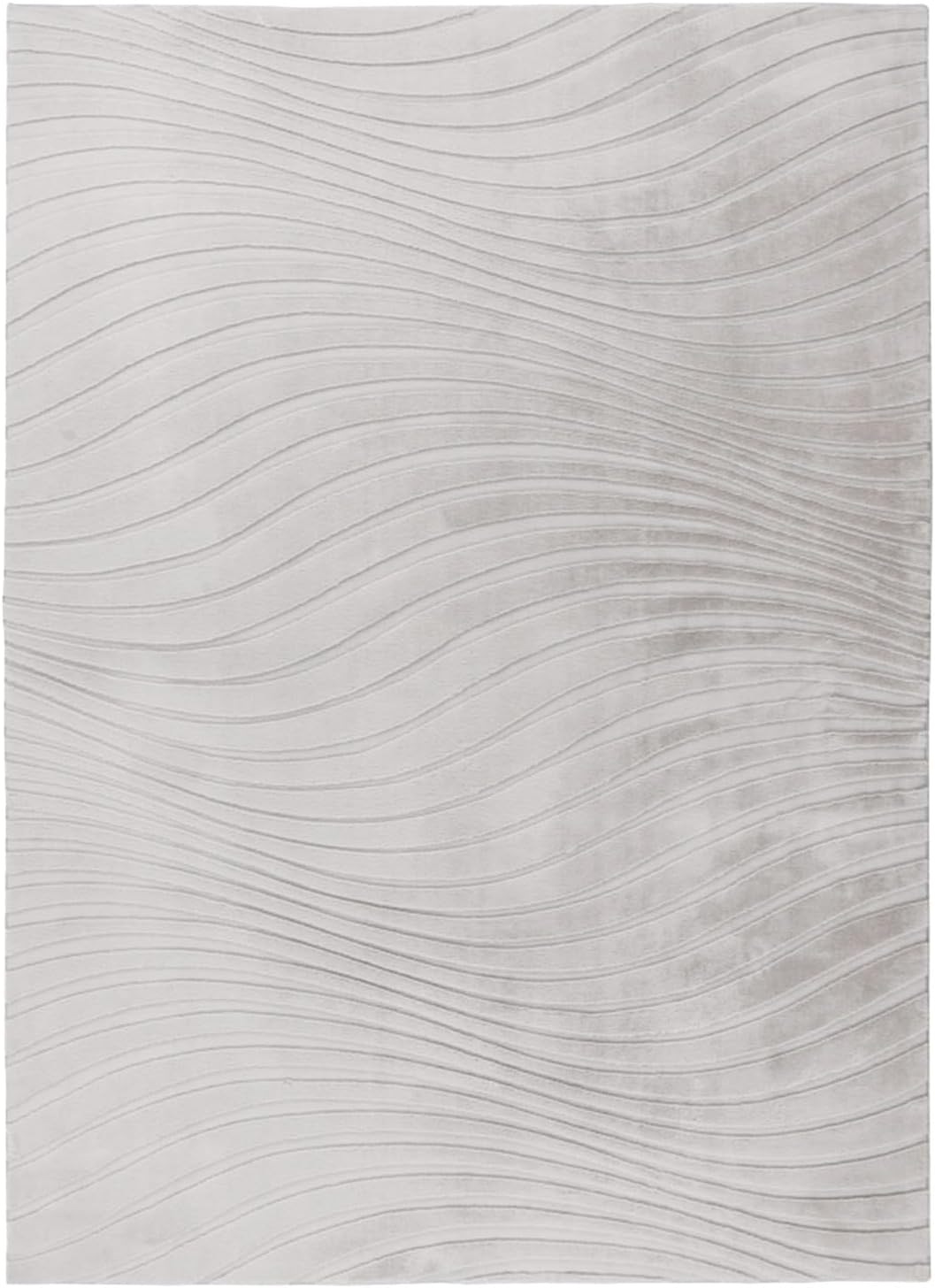 Carpet City Teppich "WAVES 503" rechteckig 12 mm Höhe Kurzflor, Hochtief-Mu günstig online kaufen