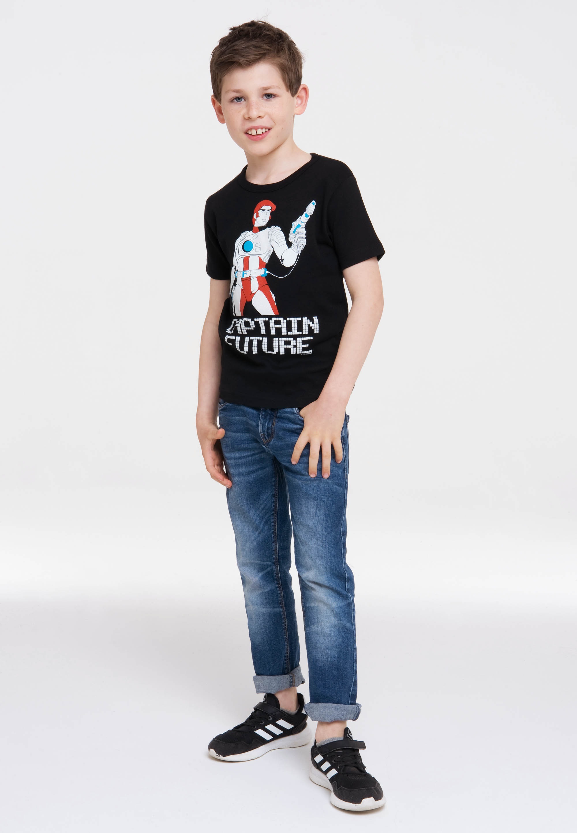 LOGOSHIRT T-Shirt »Captain Future«, mit hochwertigem Siebdruck