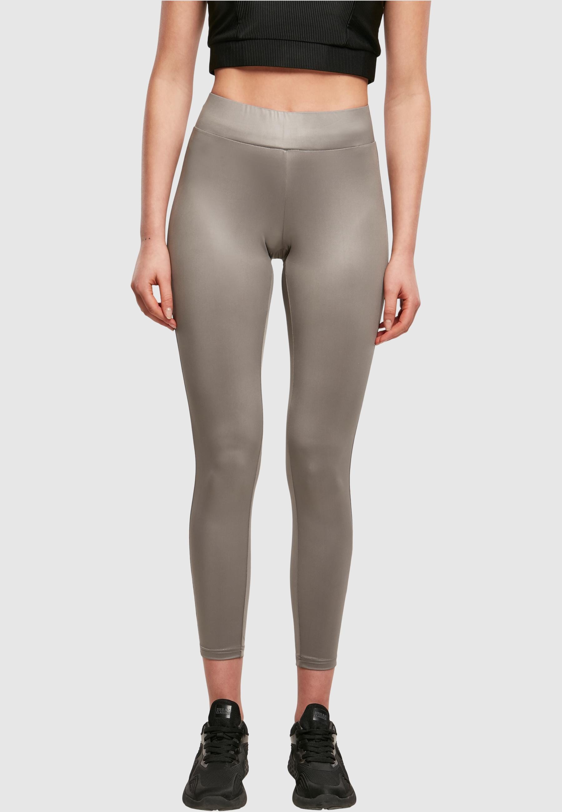 URBAN CLASSICS Leggings »Urban Classics Damen Ladies Synthetic Leather Leggings«, (1 tlg.)
