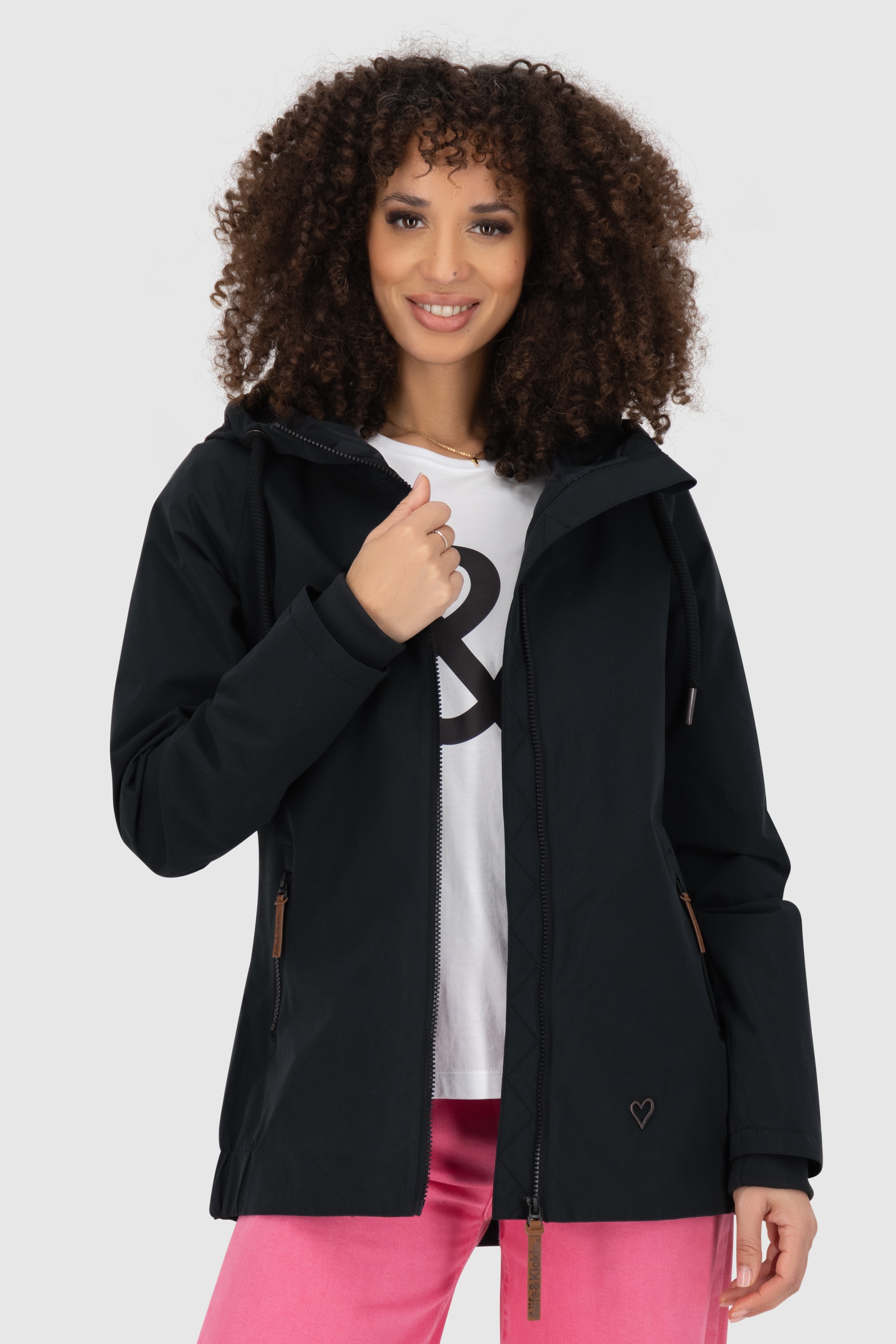 Alife & Kickin Sommerjacke "BETTYAKA", mit Kapuze günstig online kaufen