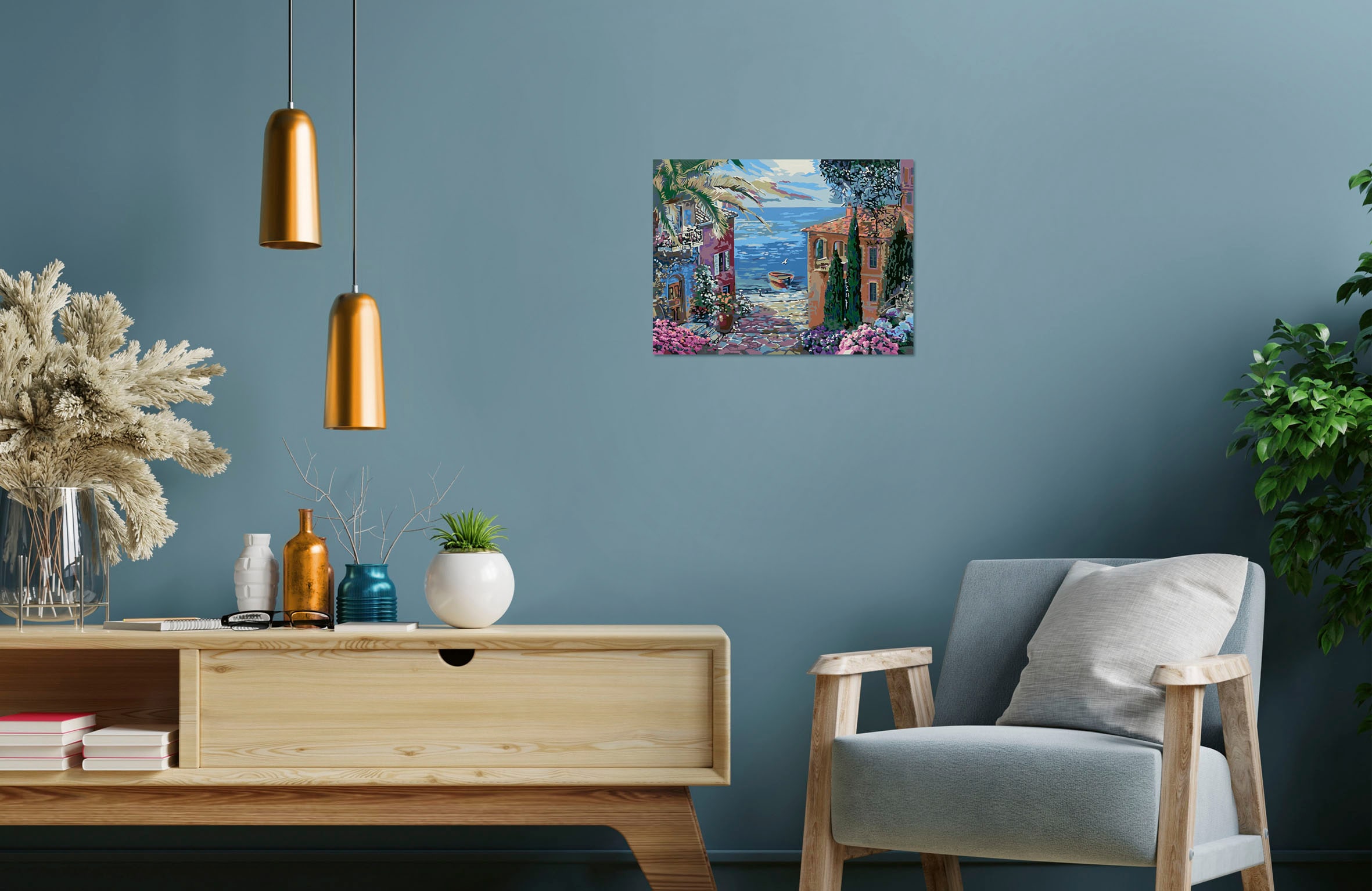 Ravensburger Malen nach Zahlen »CreArt, Mediterranean Landscape«, Made in Europe