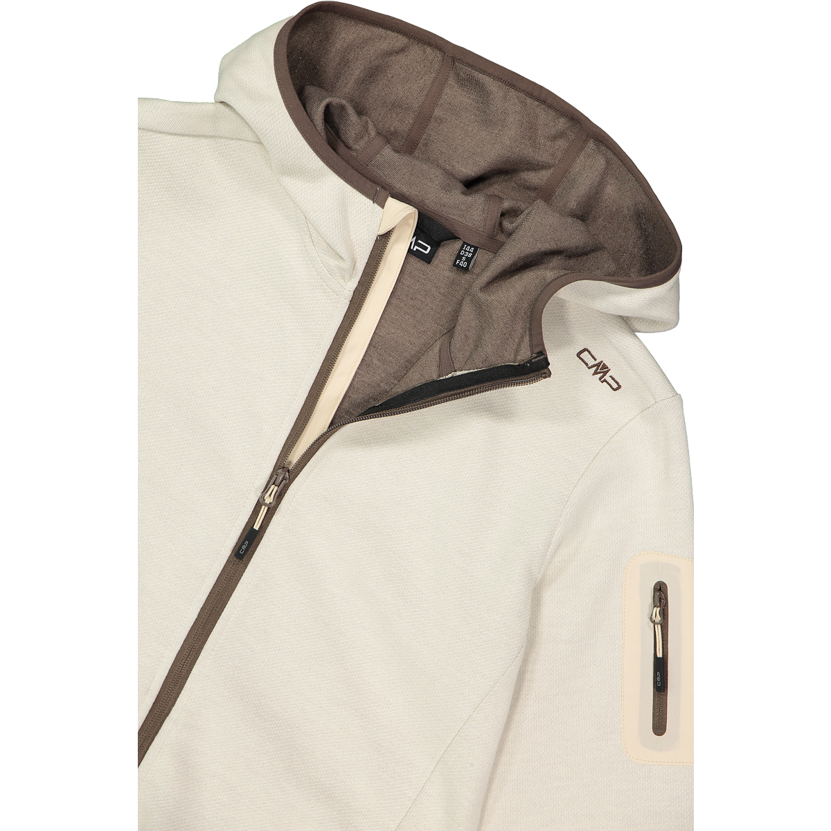 CMP Strickfleecejacke sportlicher Stil, für sportliche Aktivitäten und Outdoor