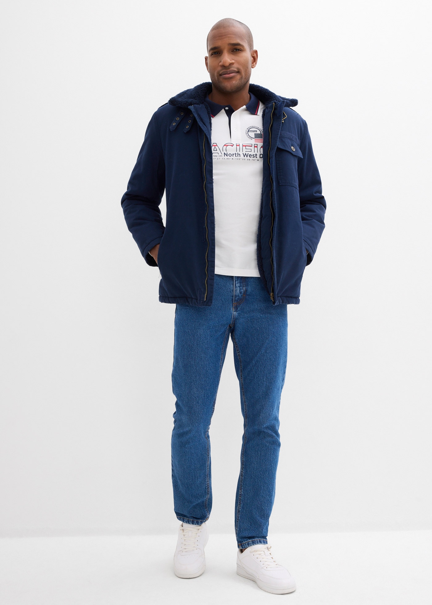 bonprix Gerade Jeans 5-Pocket Form, straight leg