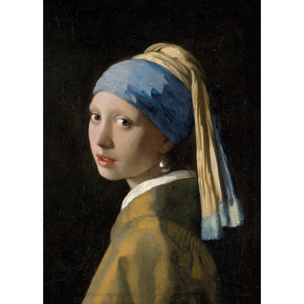 Art for the home Leinwandbild »Meisje met de pare, Jan Vermeer«