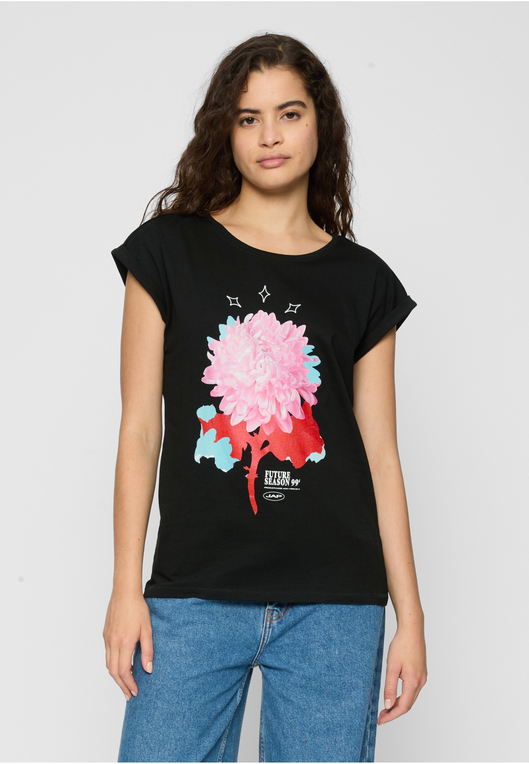 MisterTee T-Shirt »MisterTee Damen Ladies Future Season Tee« 1 Stk.