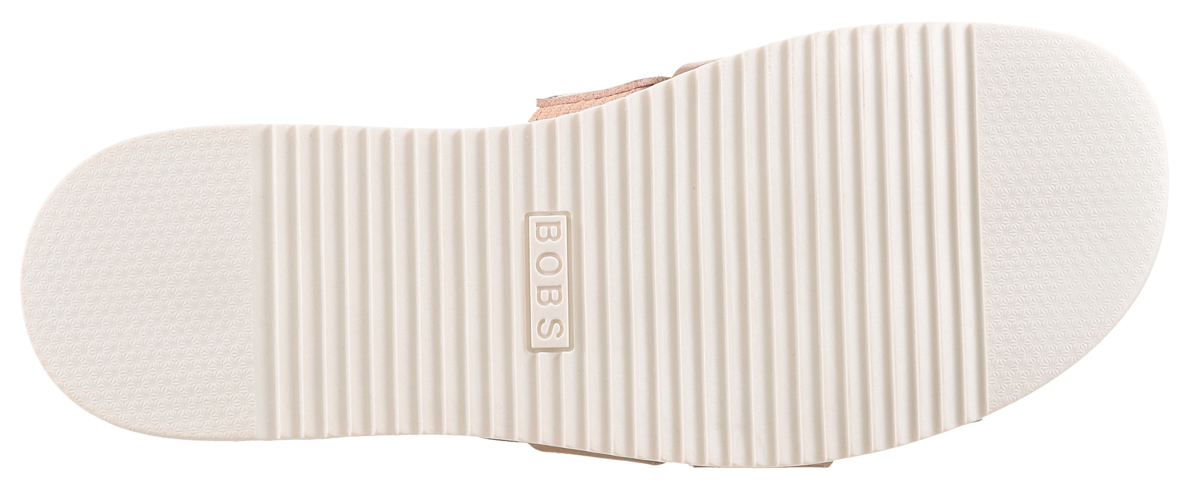 Skechers Pantolette »DESERT KISS LOW-PEAK LOOK«, Flats, Sandale mit Fußbett