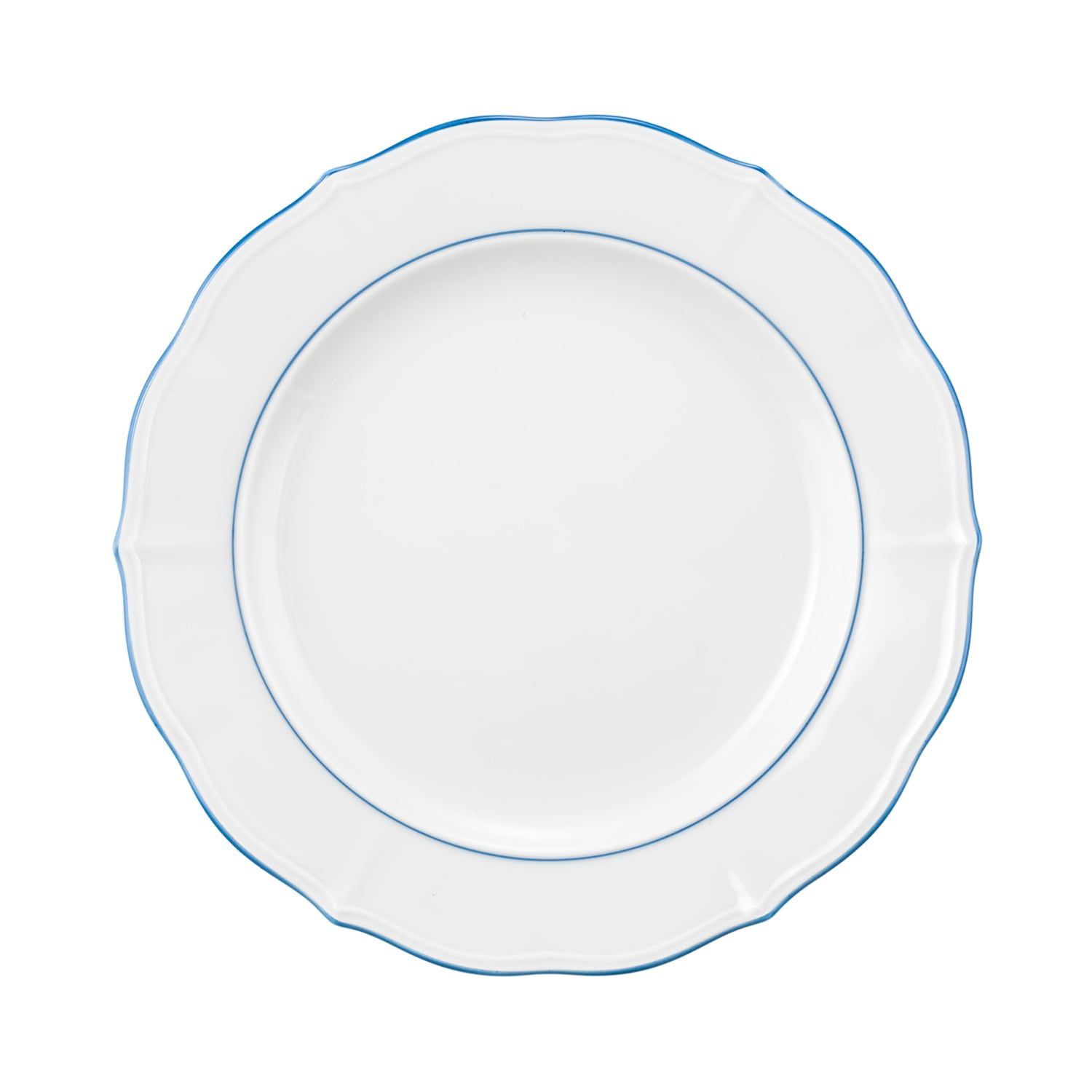 Seltmann Weiden Kaffeeservice »Kaffeeservice 18-teilig Sonate Blue Lines«, (Set, 18 tlg.), Kaffeetasse, Untertasse, Teller