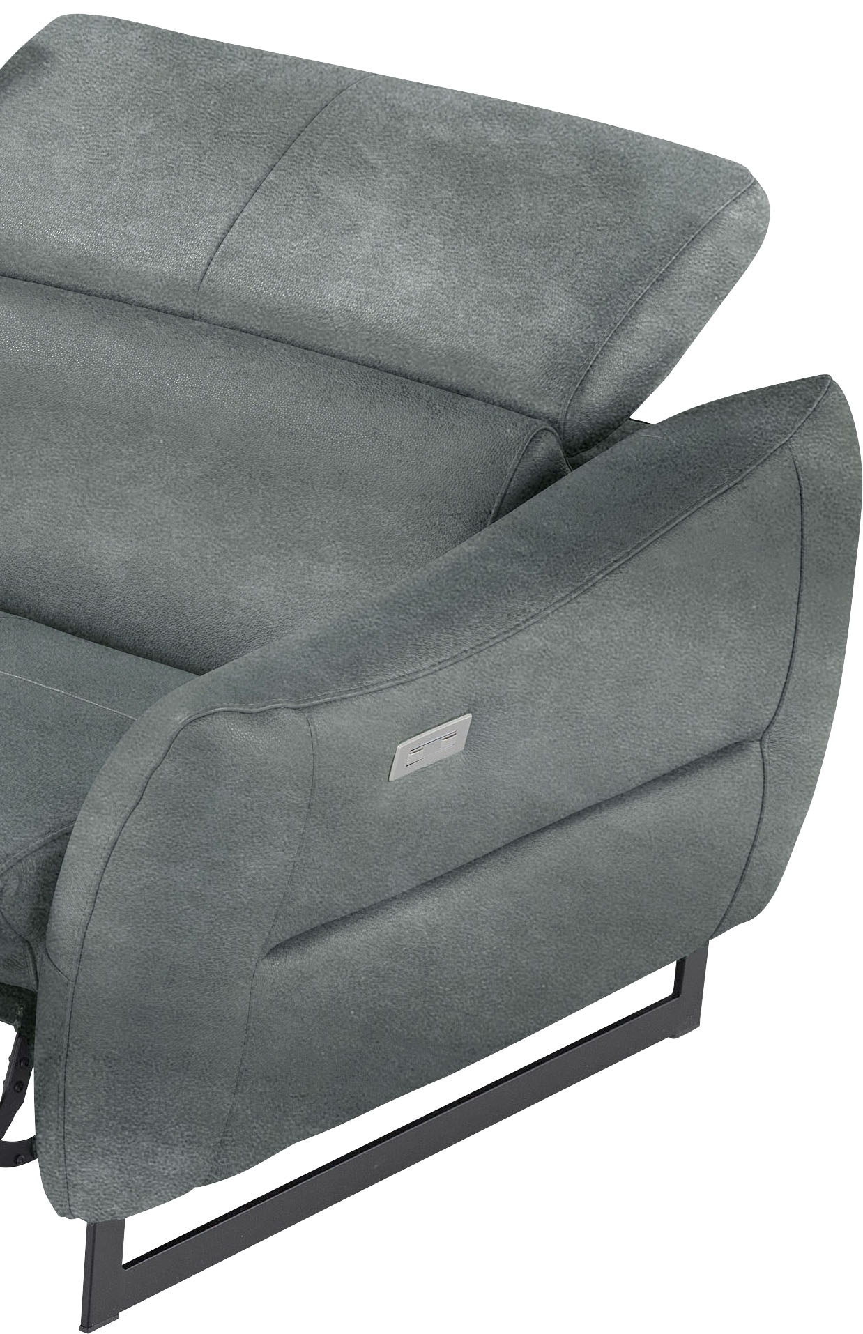 Thumbnail - Egoitaliano 2,5-Sitzer "Dafne, elegantes Designsofa mit hohem Sitzkomfort", mit und ohne elektrischer Relaxfunktion, Kop...