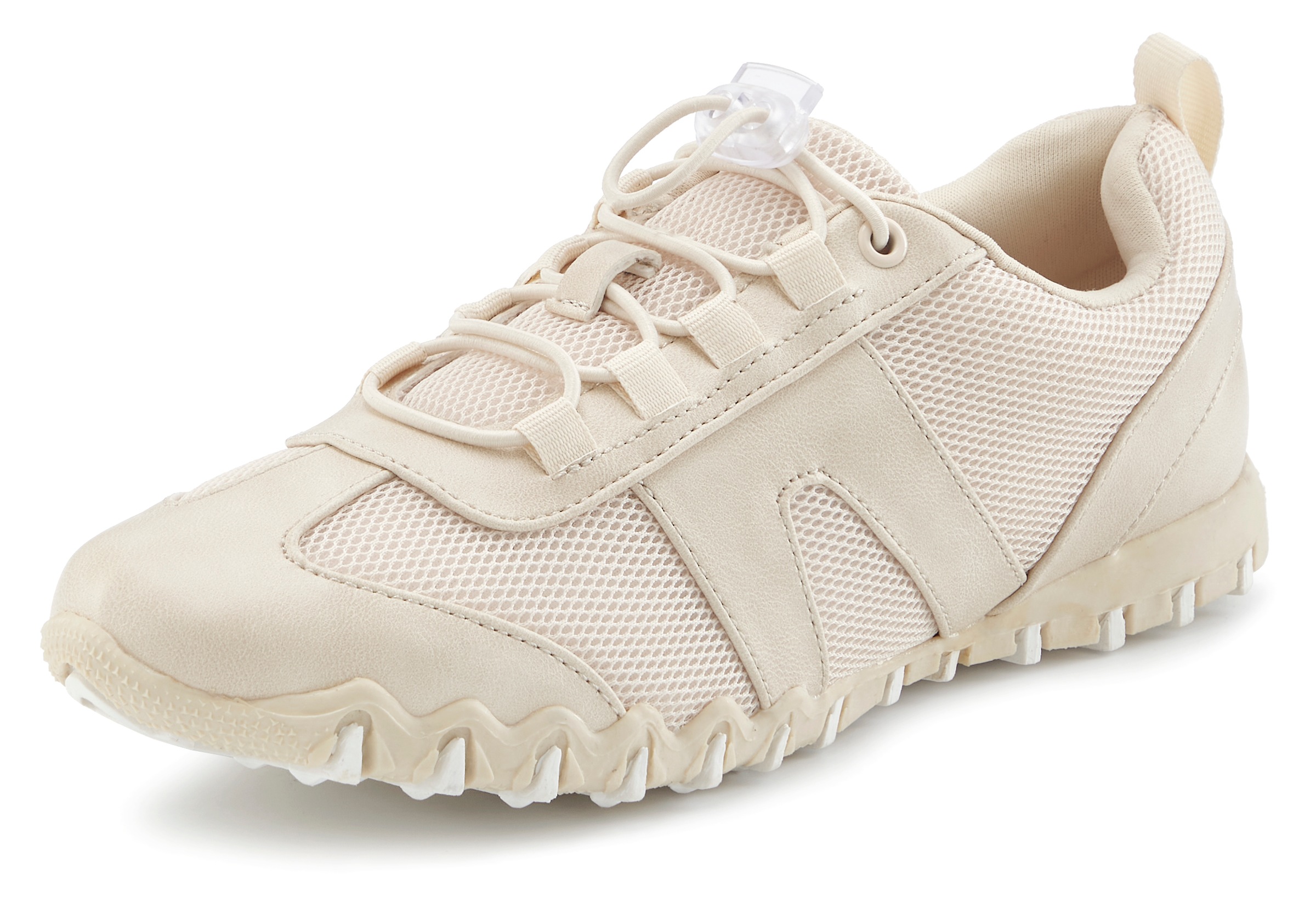Vivance Sneaker, Freizeitschuh, Halbschuh mit elastischen Schnürbändern VEG günstig online kaufen