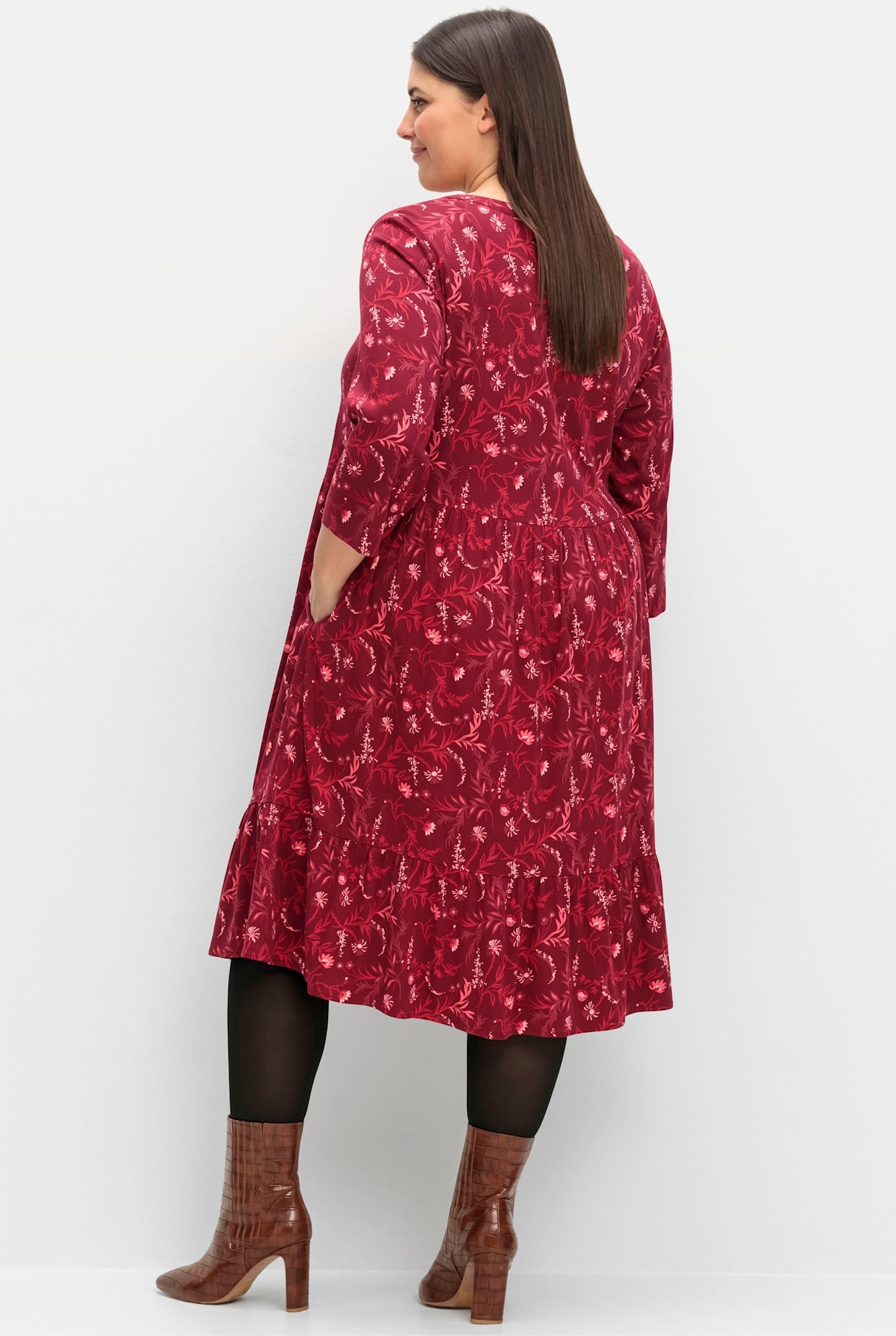 Sheego A-Linien-Kleid "A-Linien-Kleid" günstig online kaufen