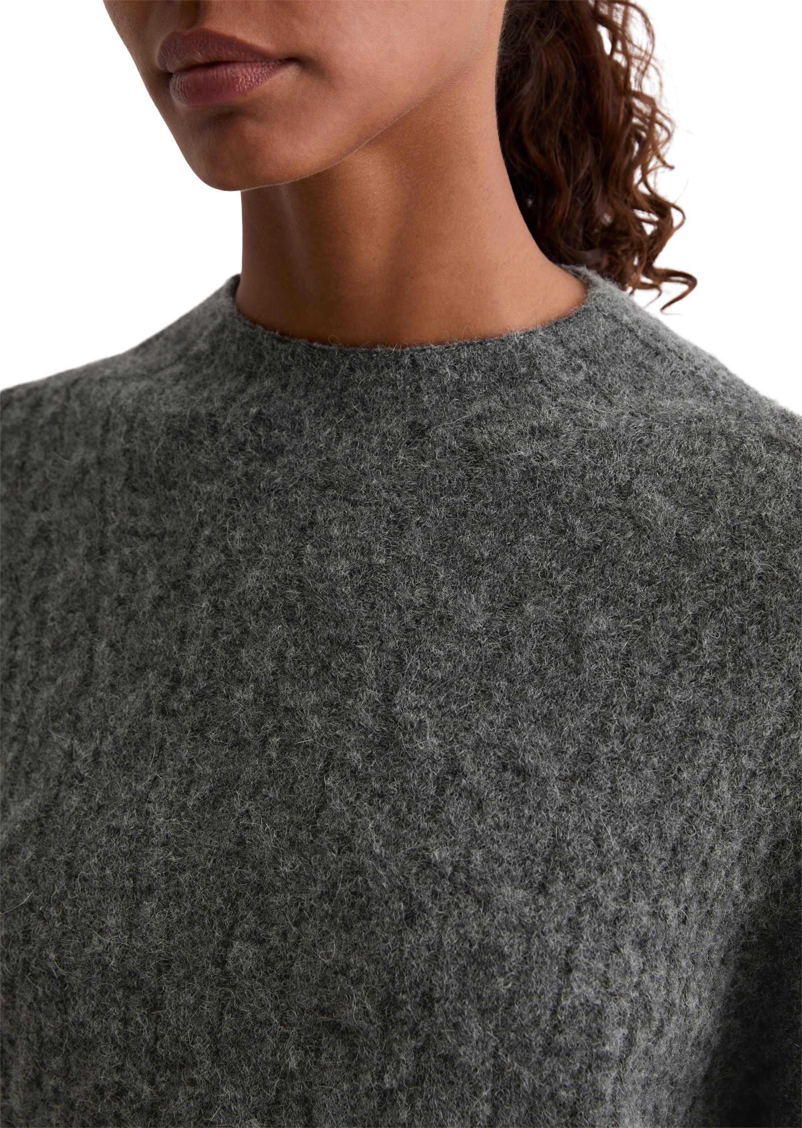 Marc O'Polo Strickpullover »aus softem Wolle-Alpakawolle-Mix«