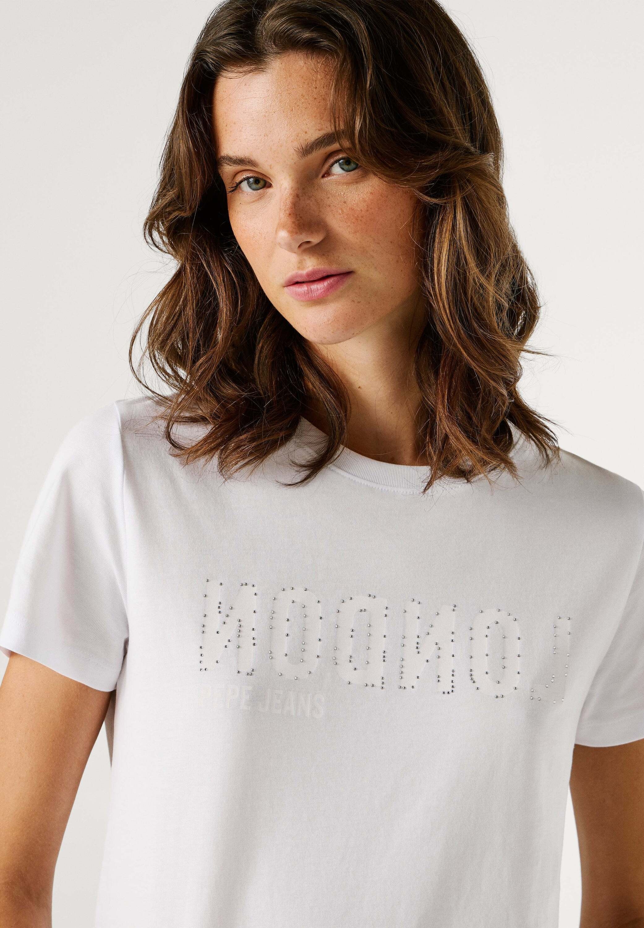Pepe Jeans T-Shirt »basic t-shirt BENINA«