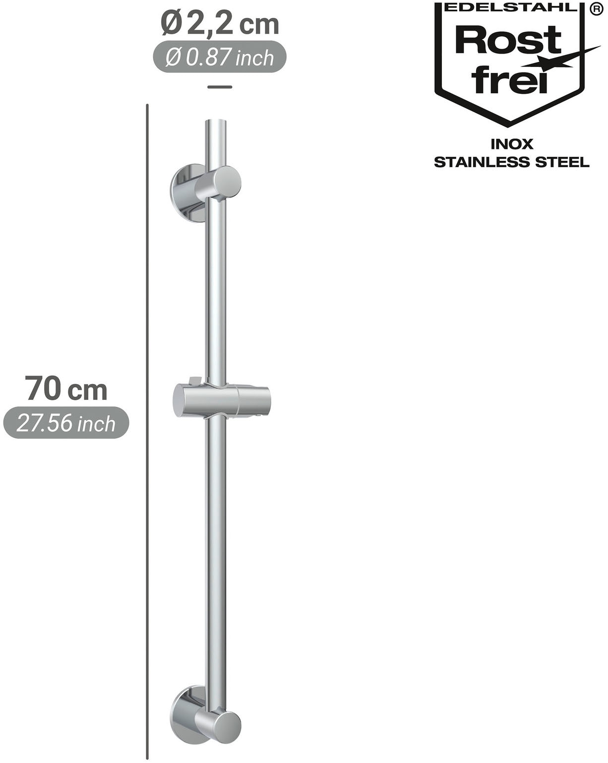 WENKO Duschstange Set, 