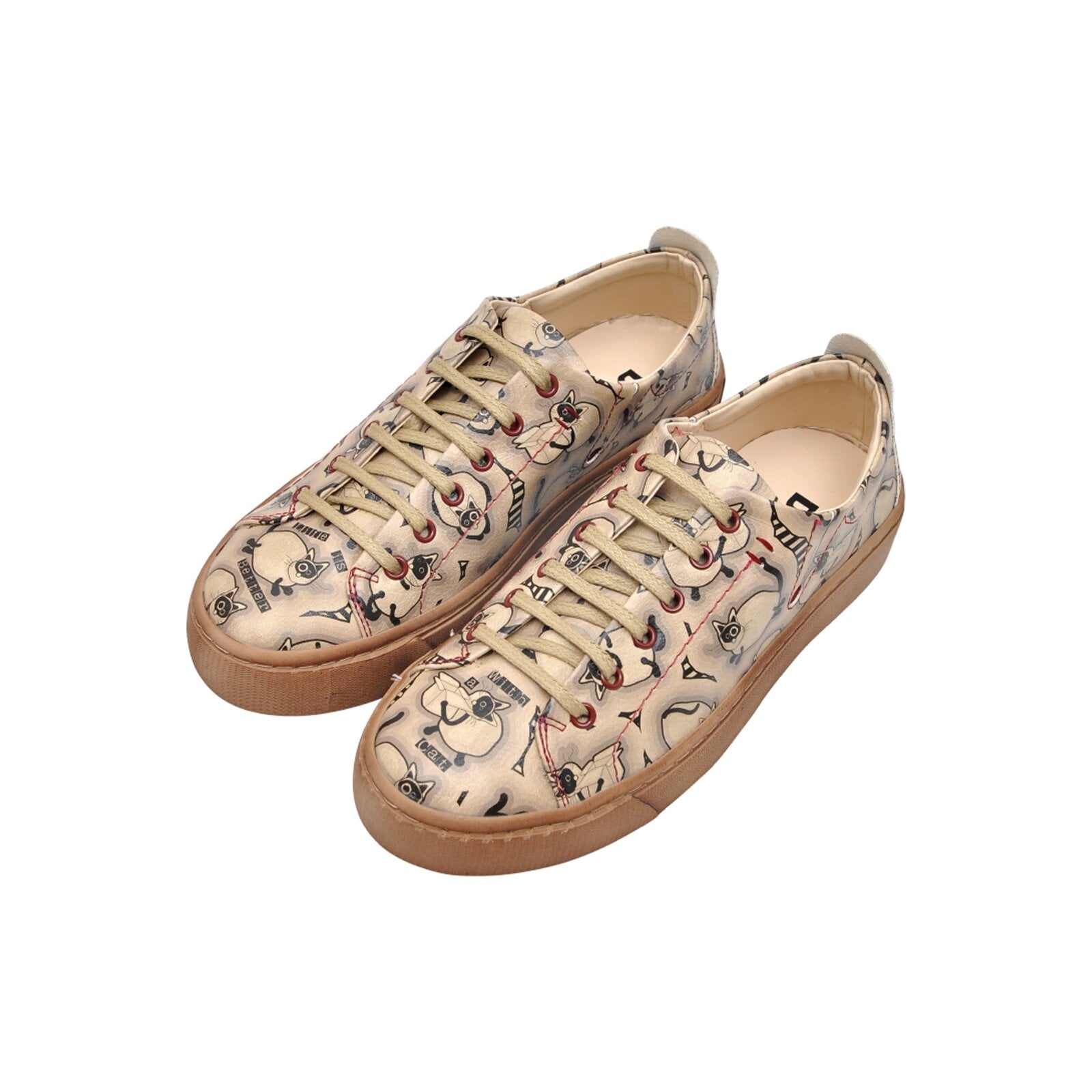 DOGO Sneaker "Sneaky Schnürsneaker Life Is Better With A Cat Damen Sneaker" günstig online kaufen
