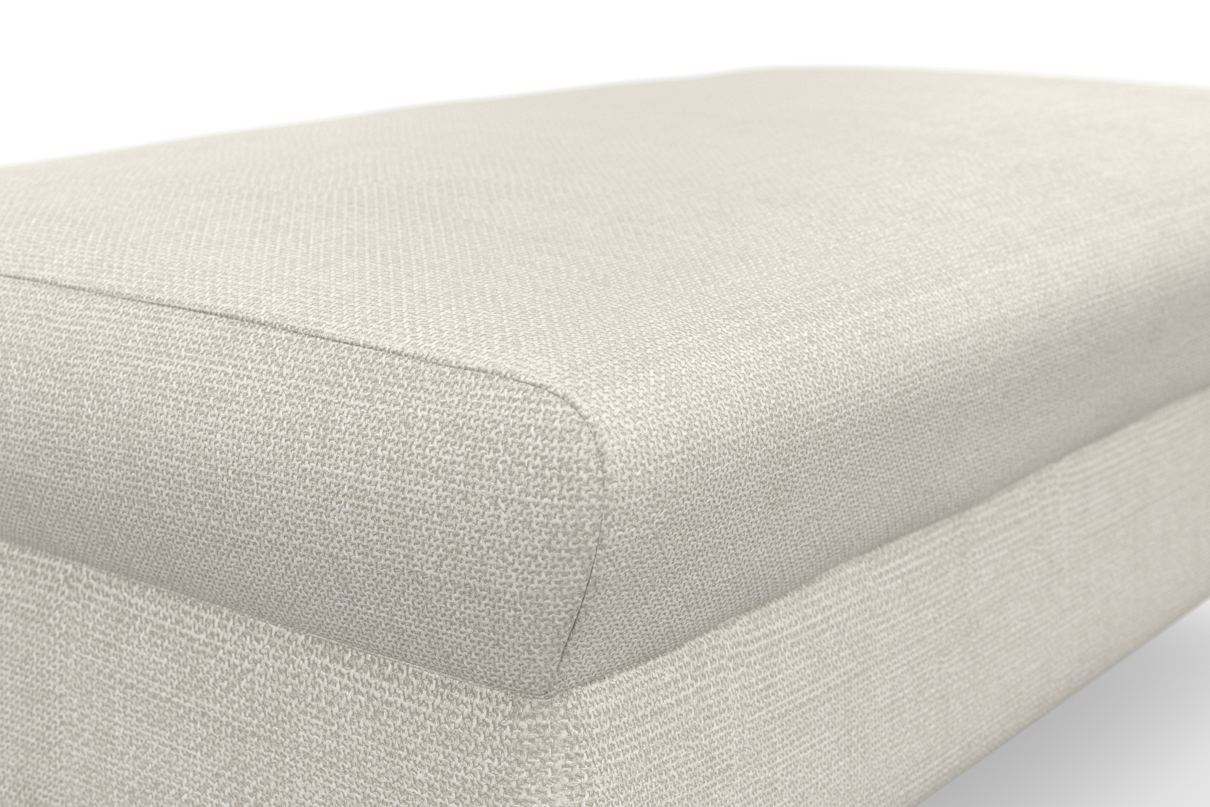 DOMO collection Sitzhocker »Modica«, passend zur Serie, auch in Cord