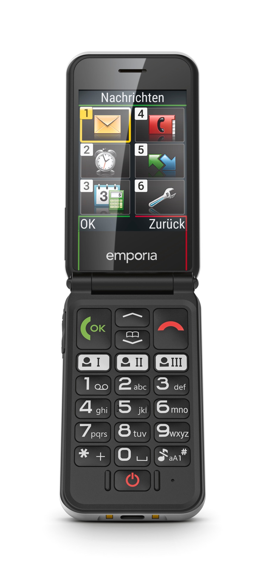 Emporia Klapphandy »emporiaSIMPLICITYglam (2025)«, Weiß