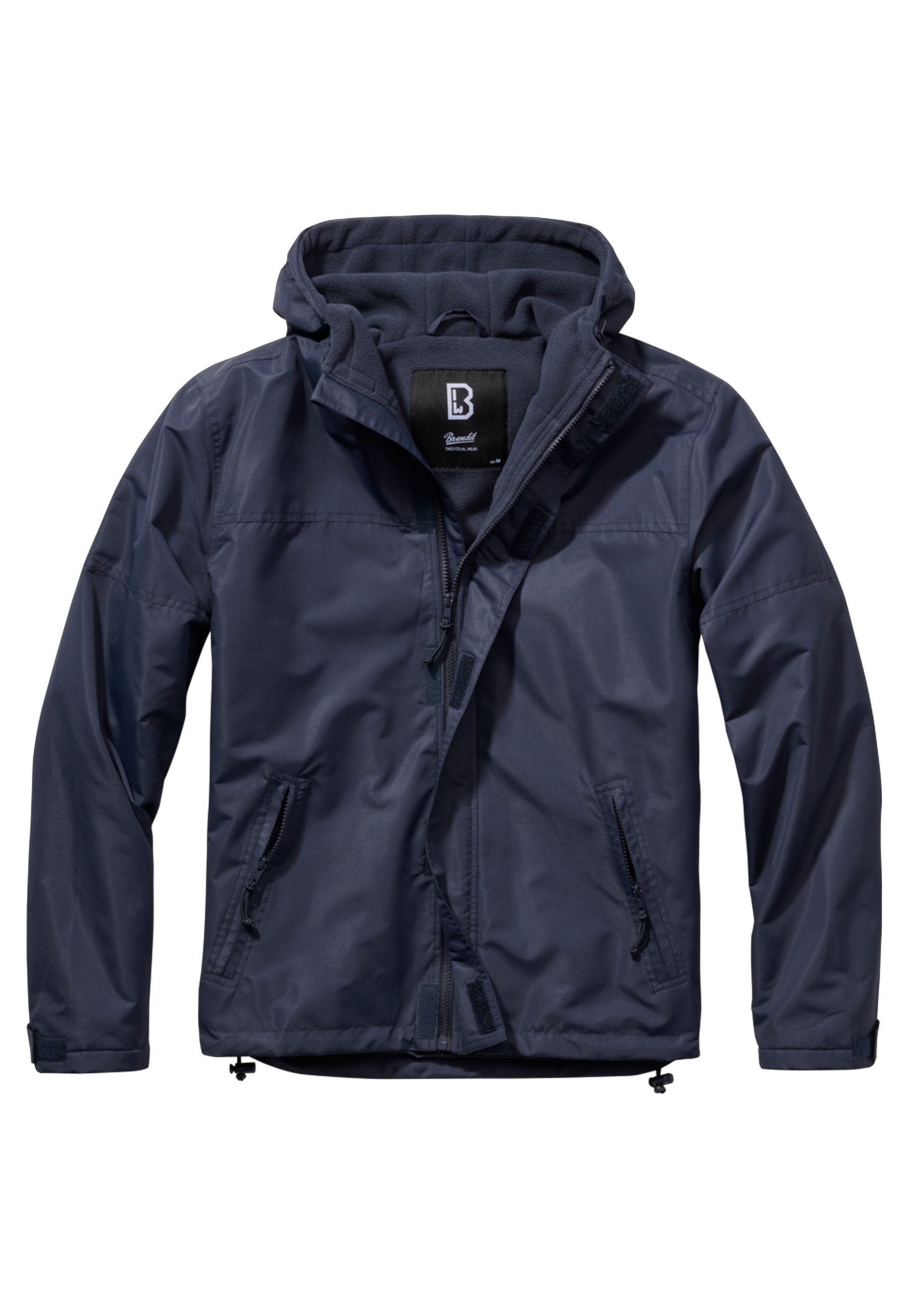 Brandit Allwetterjacke »Brandit Herren Windbreaker Frontzip« 1 Stk. tlg. mit Kapuze